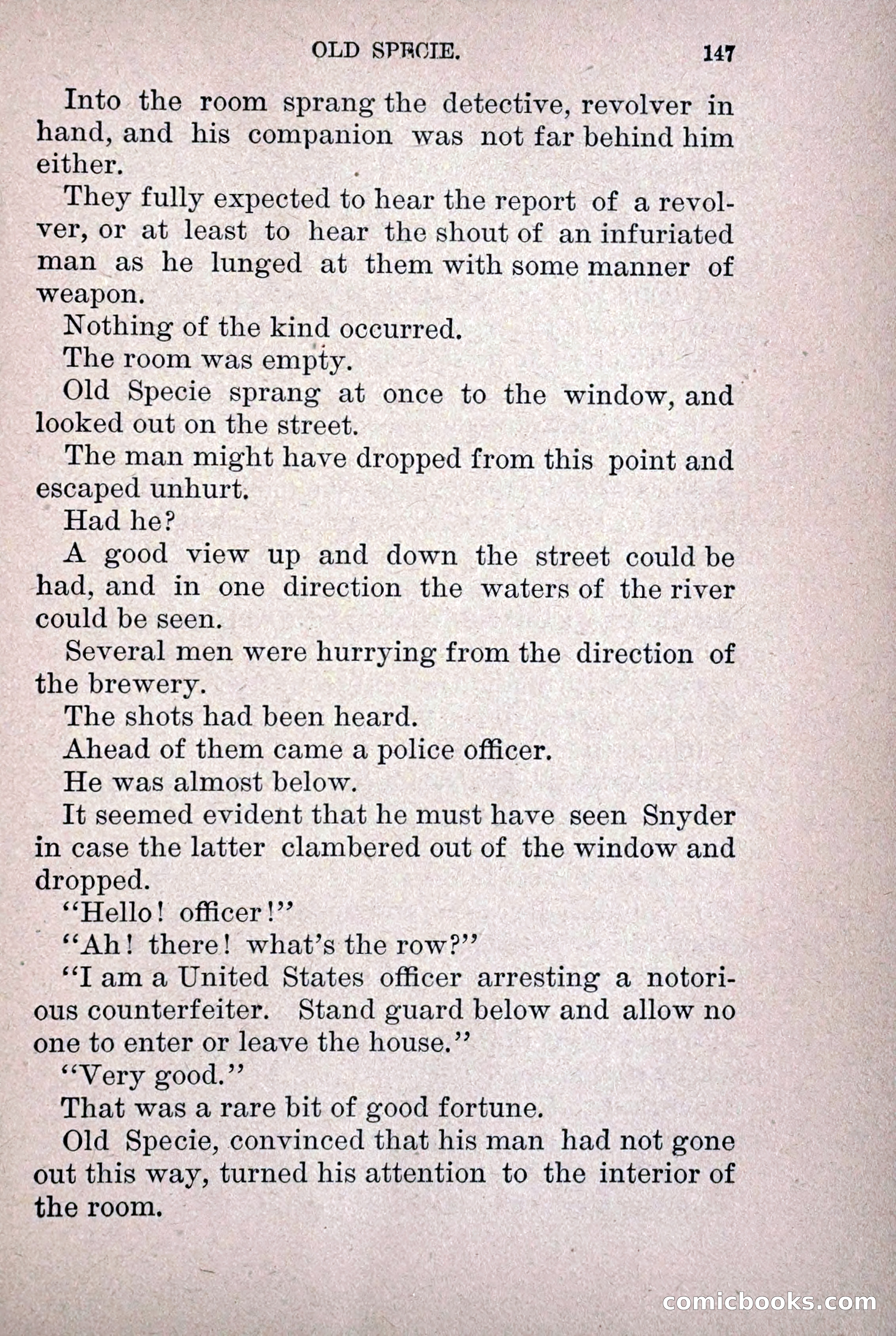 Old Specie, the Treasury Detective; or, The Harbor Lights of New York — page 155 of 220