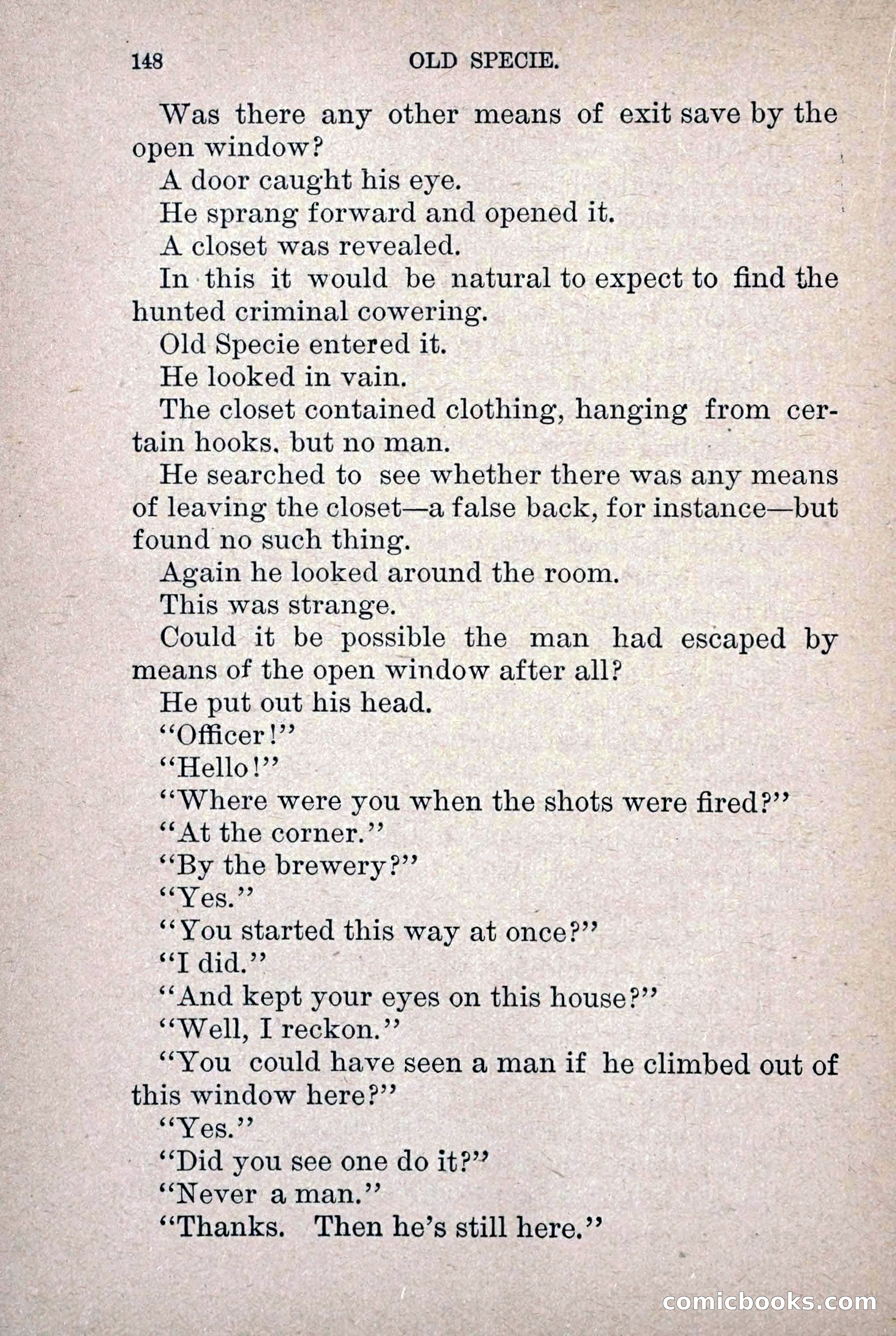 Old Specie, the Treasury Detective; or, The Harbor Lights of New York — page 156 of 220