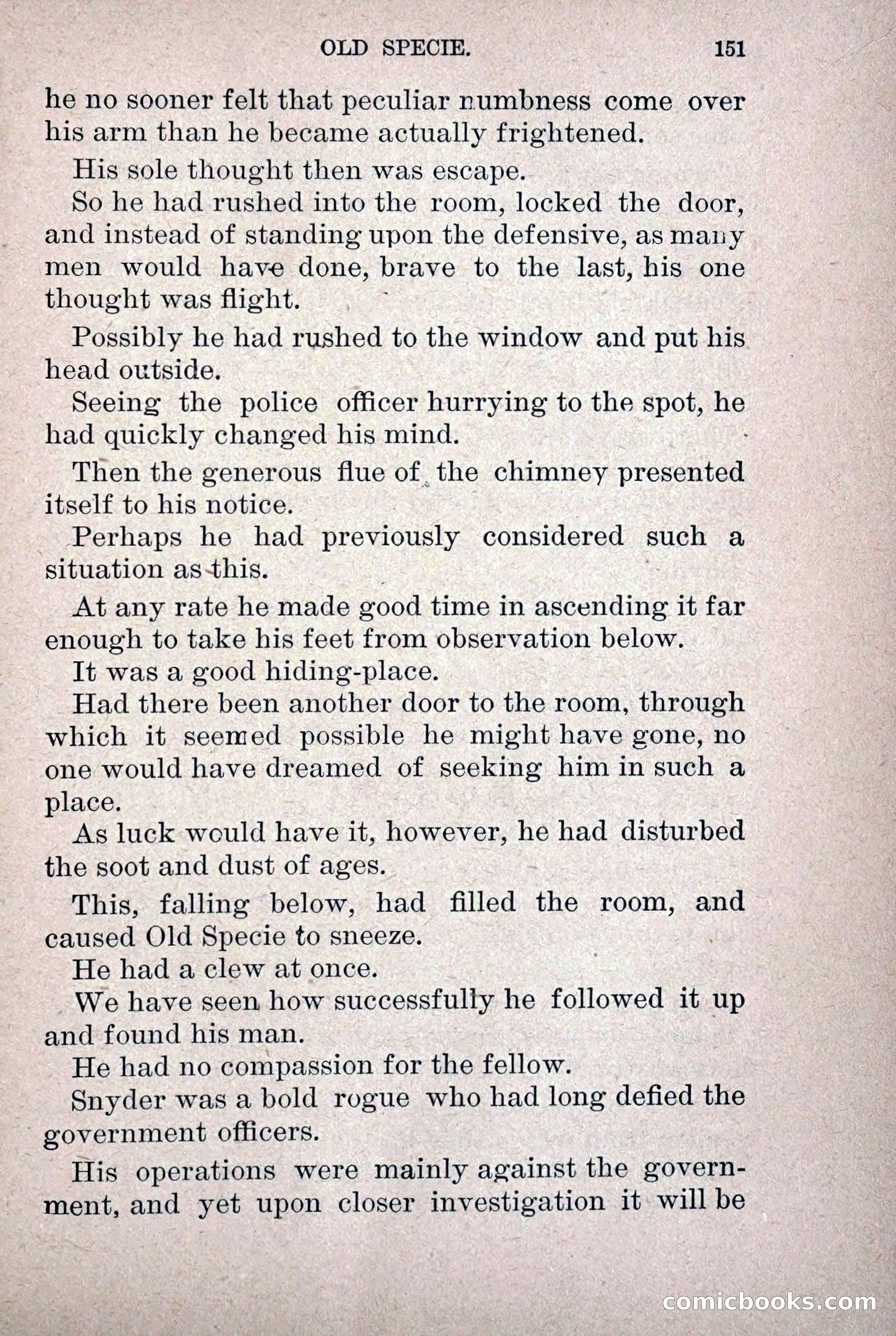 Old Specie, the Treasury Detective; or, The Harbor Lights of New York — page 159 of 220