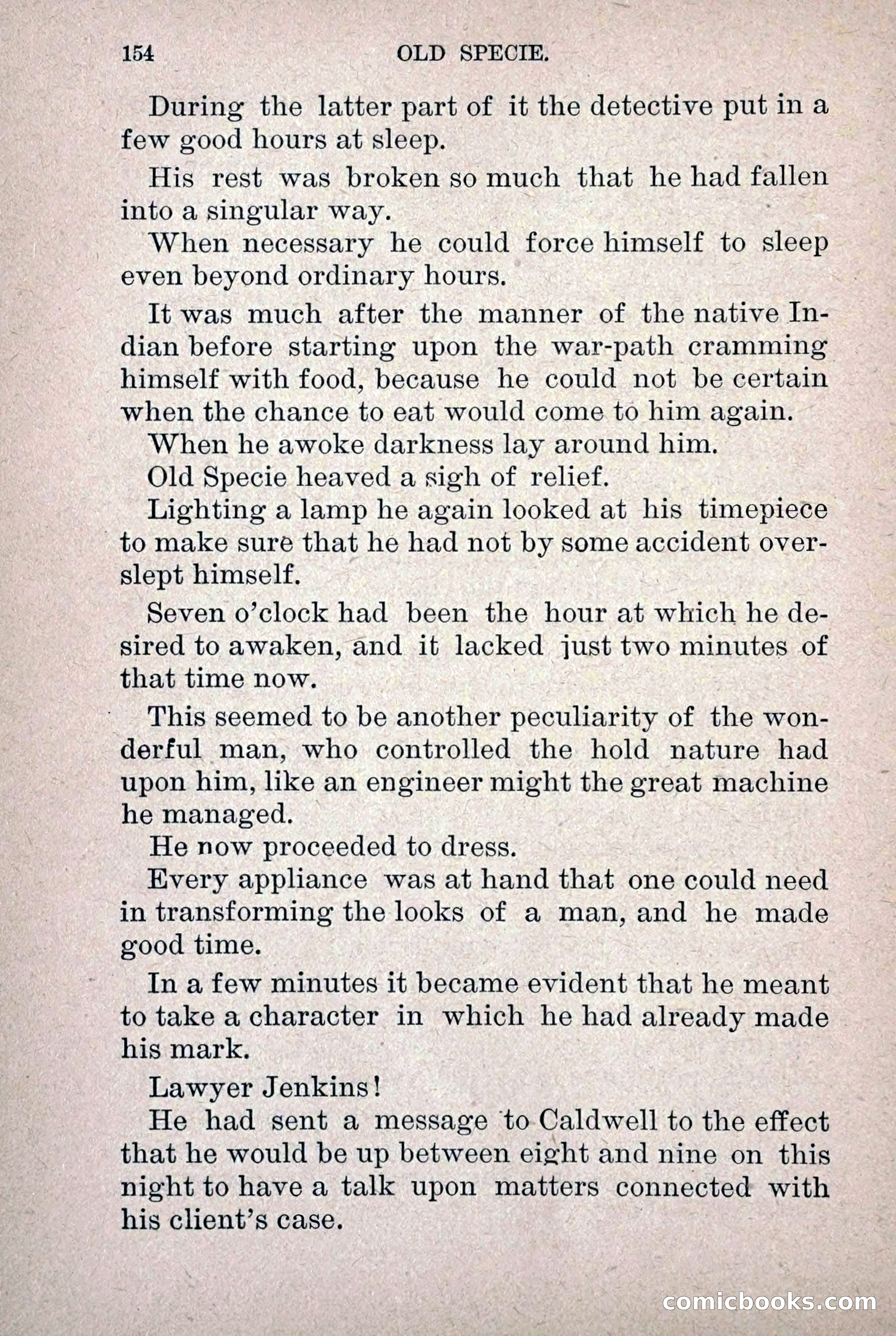 Old Specie, the Treasury Detective; or, The Harbor Lights of New York — page 162 of 220