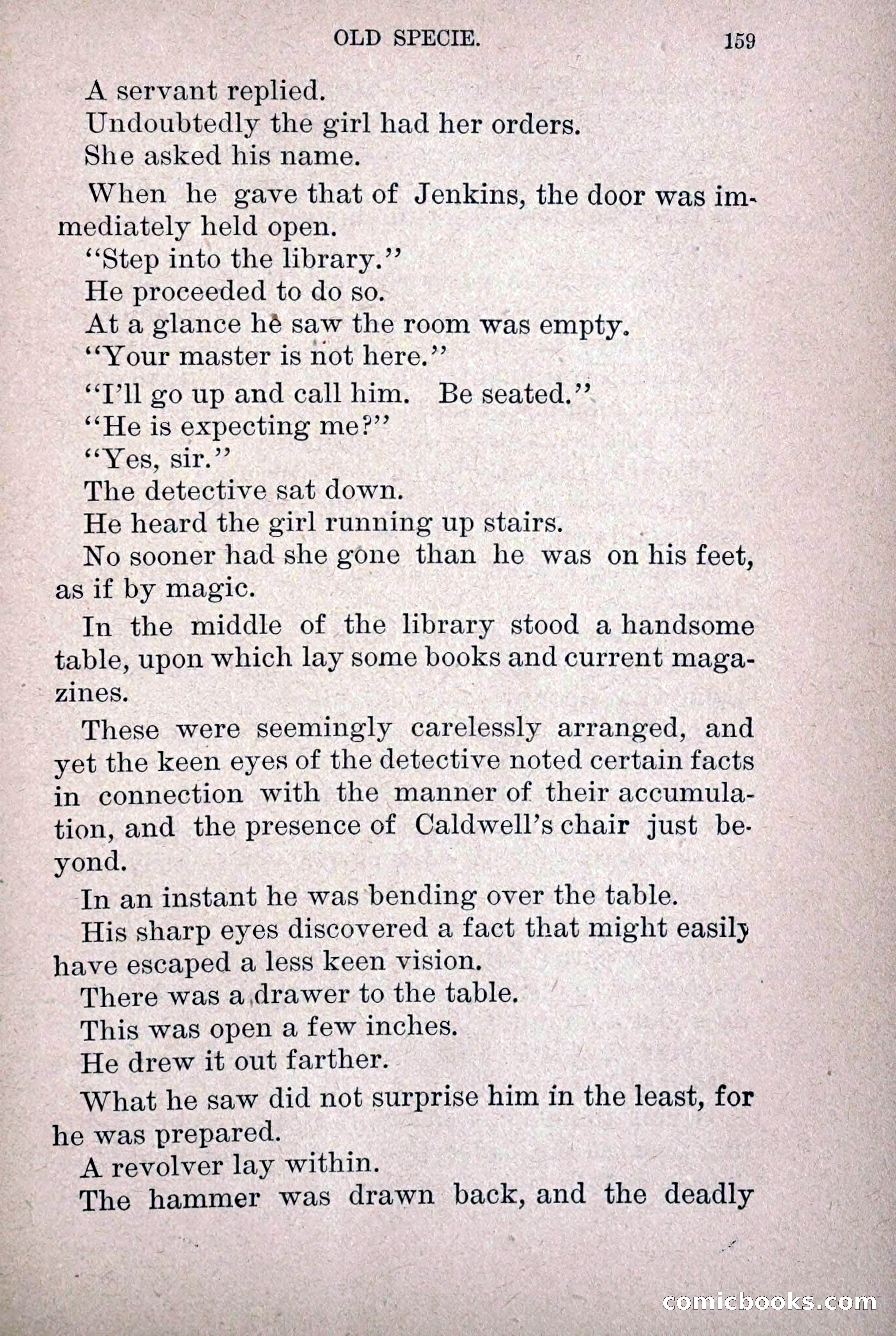 Old Specie, the Treasury Detective; or, The Harbor Lights of New York — page 167 of 220