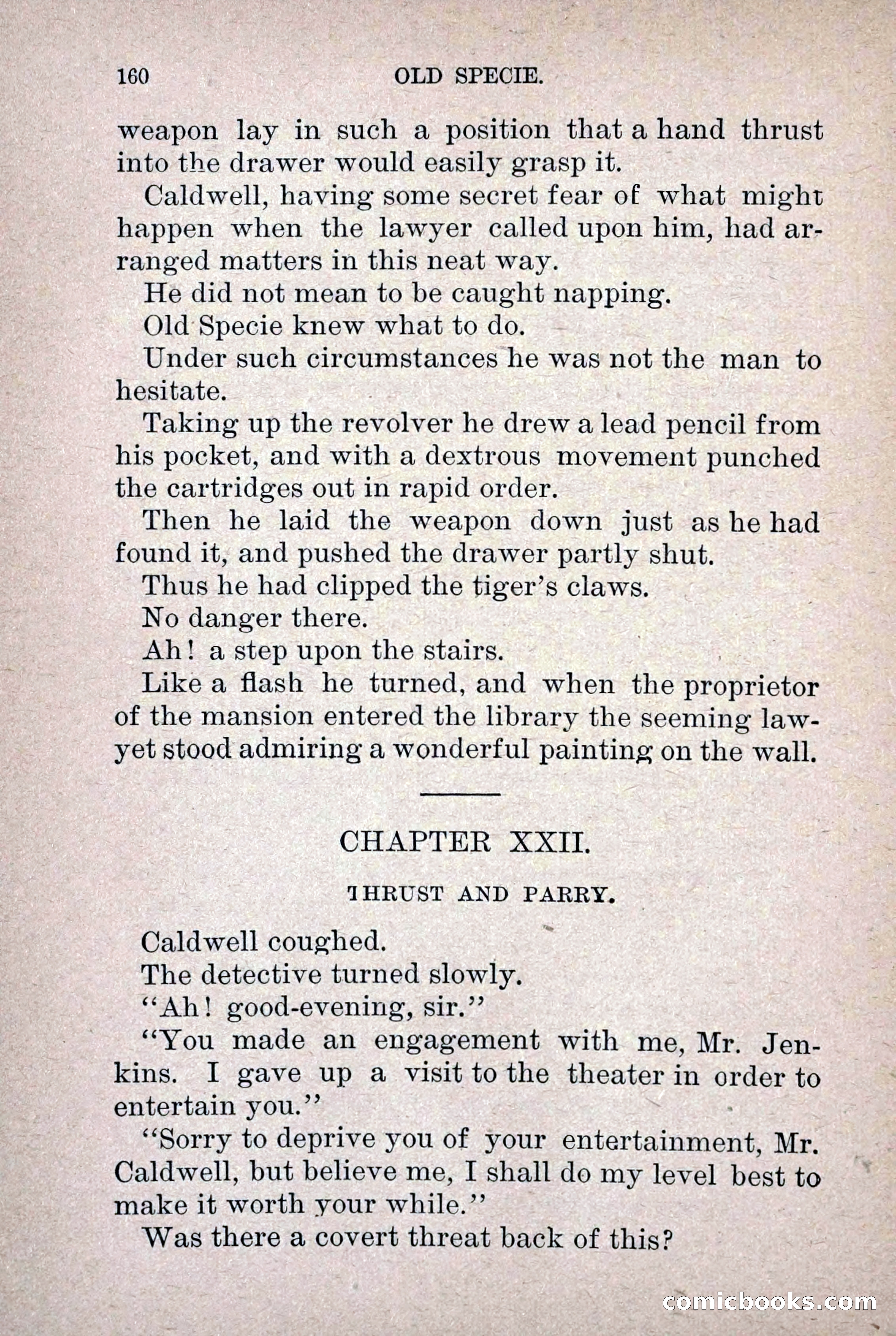 Old Specie, the Treasury Detective; or, The Harbor Lights of New York — page 168 of 220
