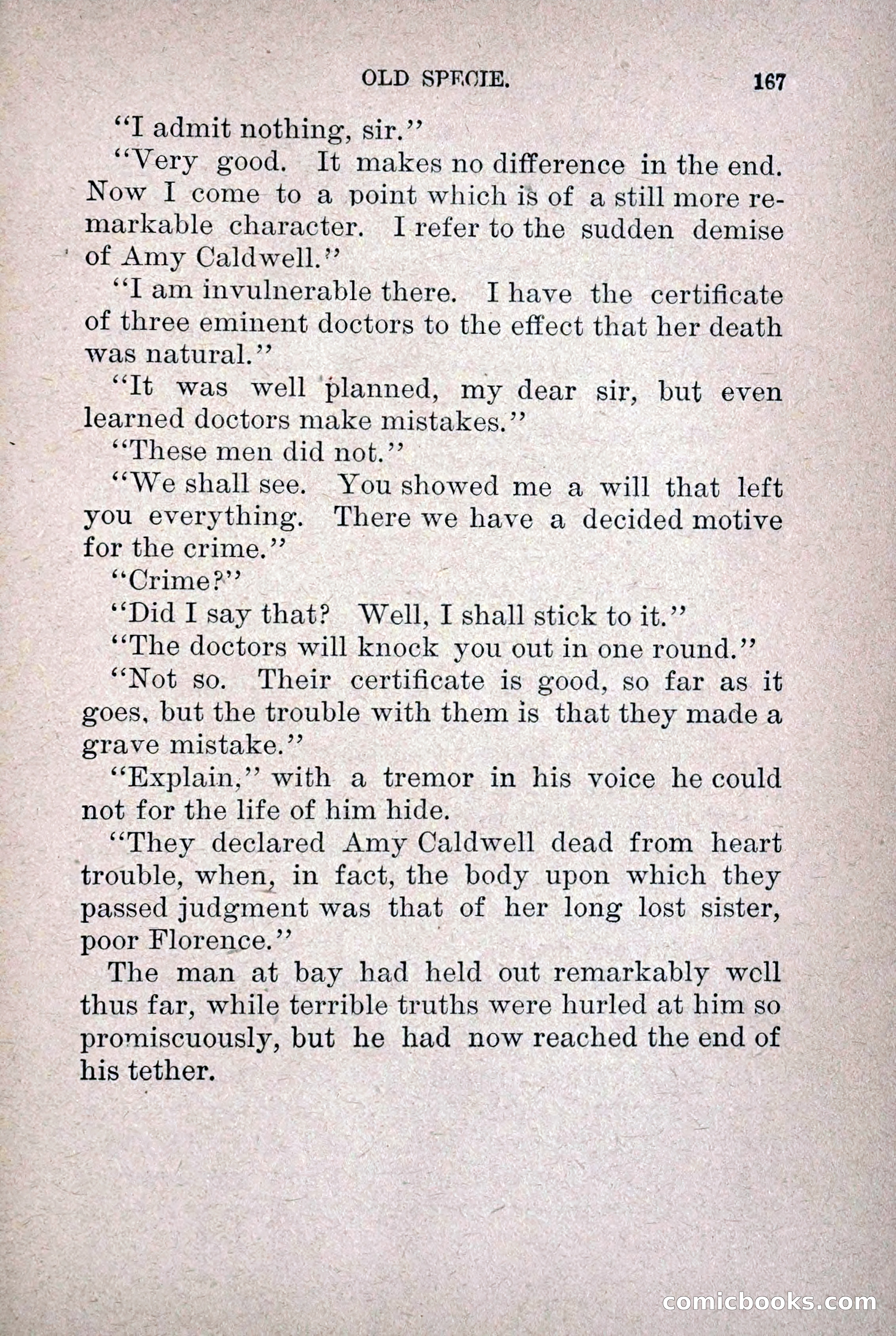 Old Specie, the Treasury Detective; or, The Harbor Lights of New York — page 175 of 220