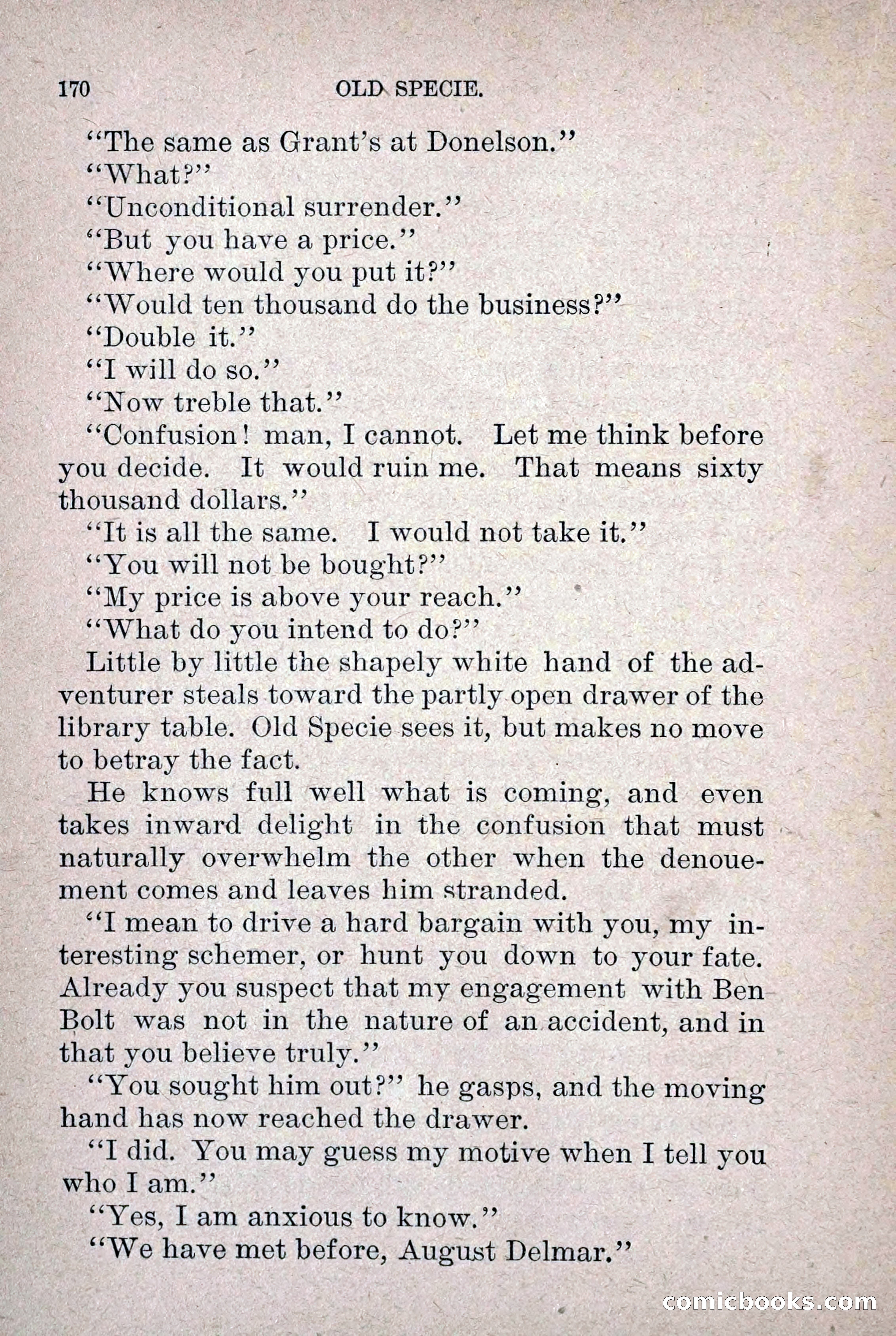 Old Specie, the Treasury Detective; or, The Harbor Lights of New York — page 178 of 220