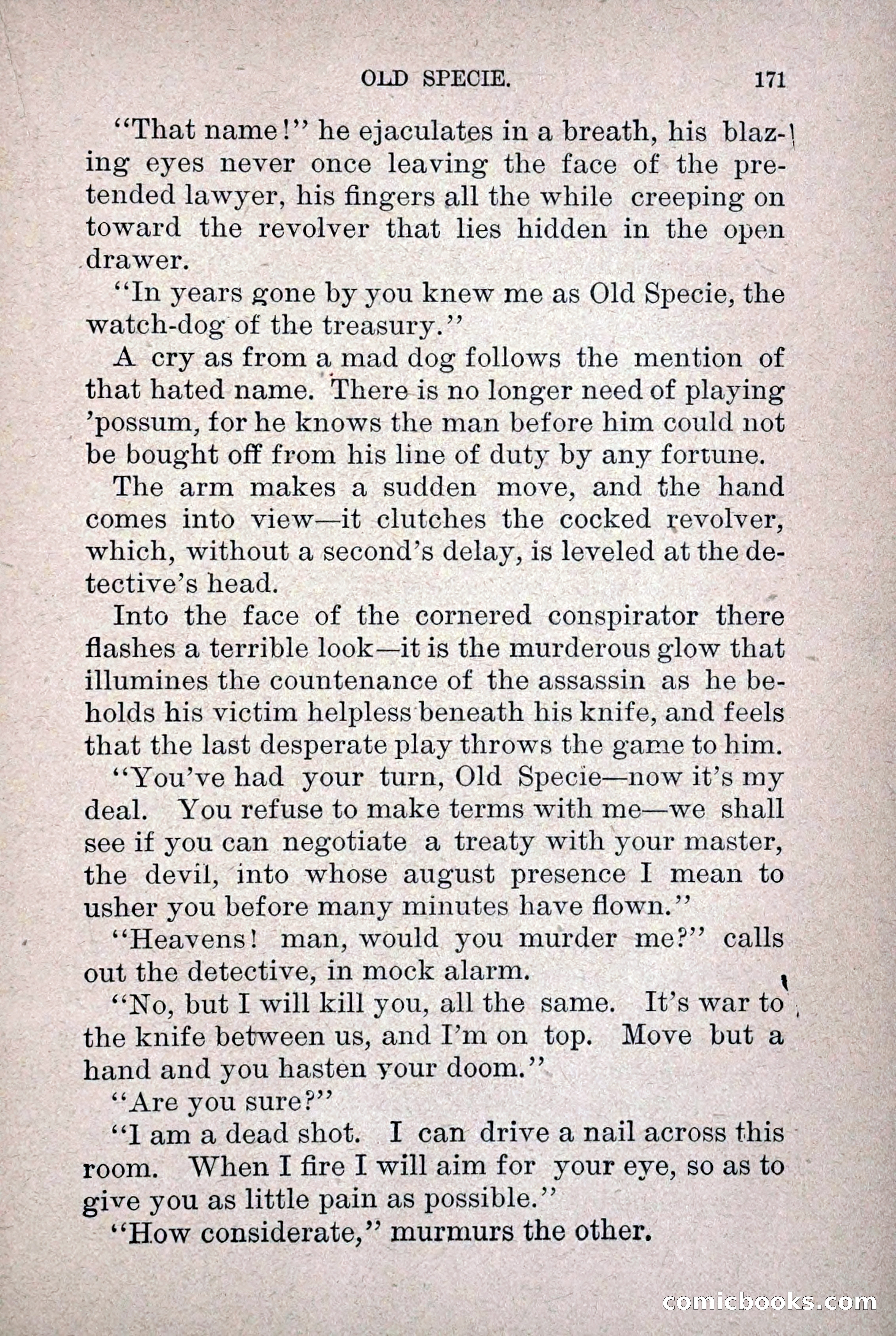 Old Specie, the Treasury Detective; or, The Harbor Lights of New York — page 179 of 220