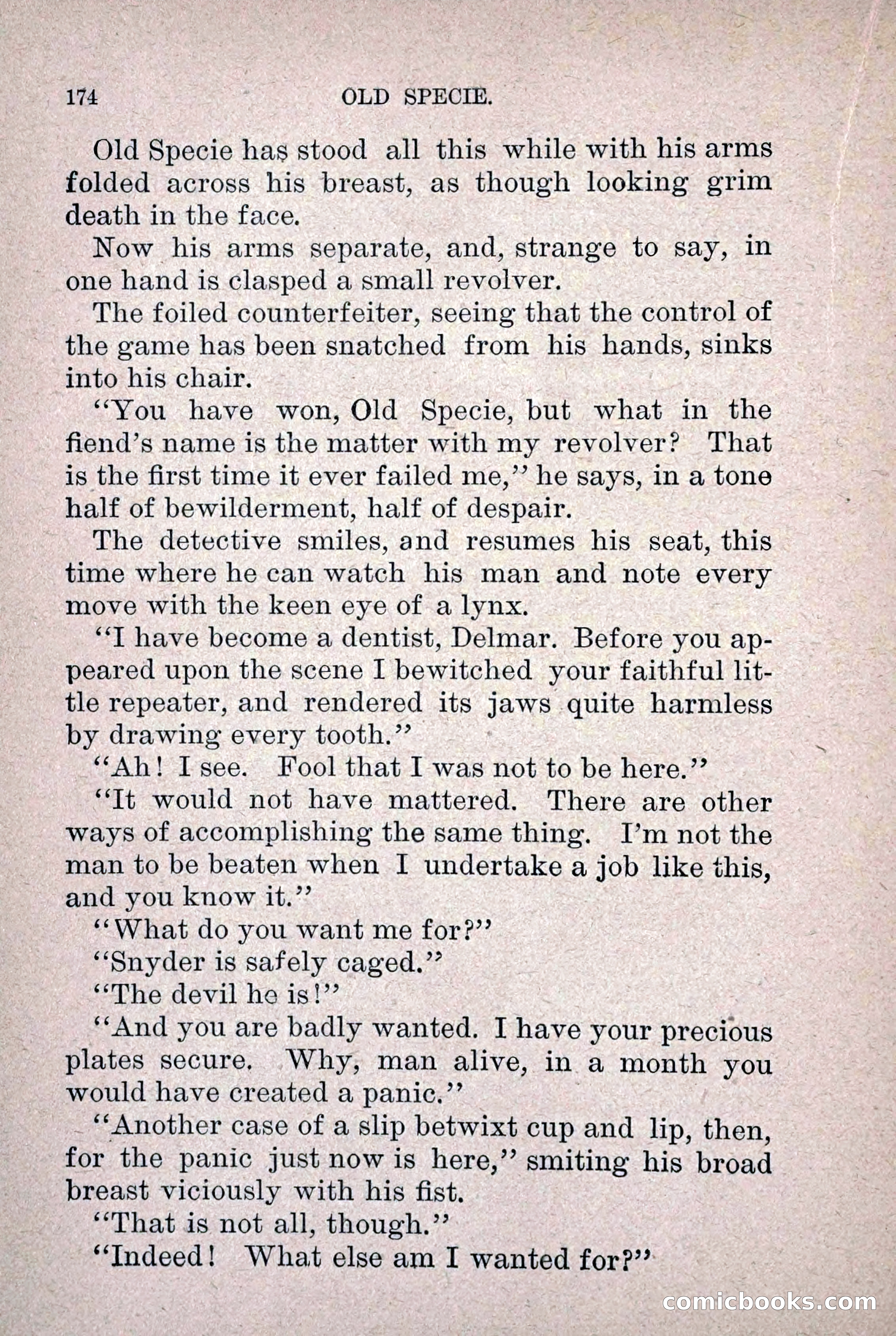 Old Specie, the Treasury Detective; or, The Harbor Lights of New York — page 182 of 220