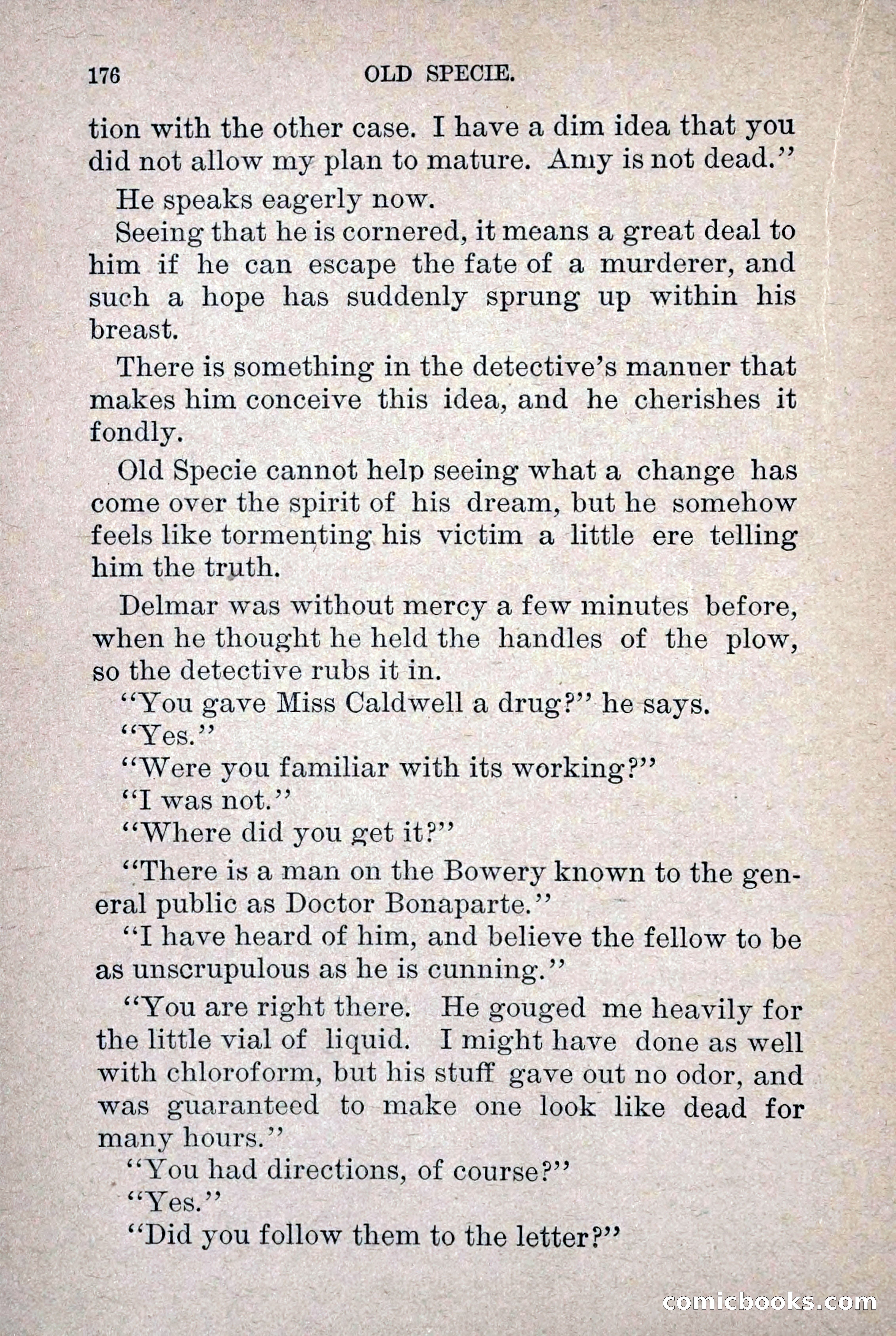 Old Specie, the Treasury Detective; or, The Harbor Lights of New York — page 184 of 220