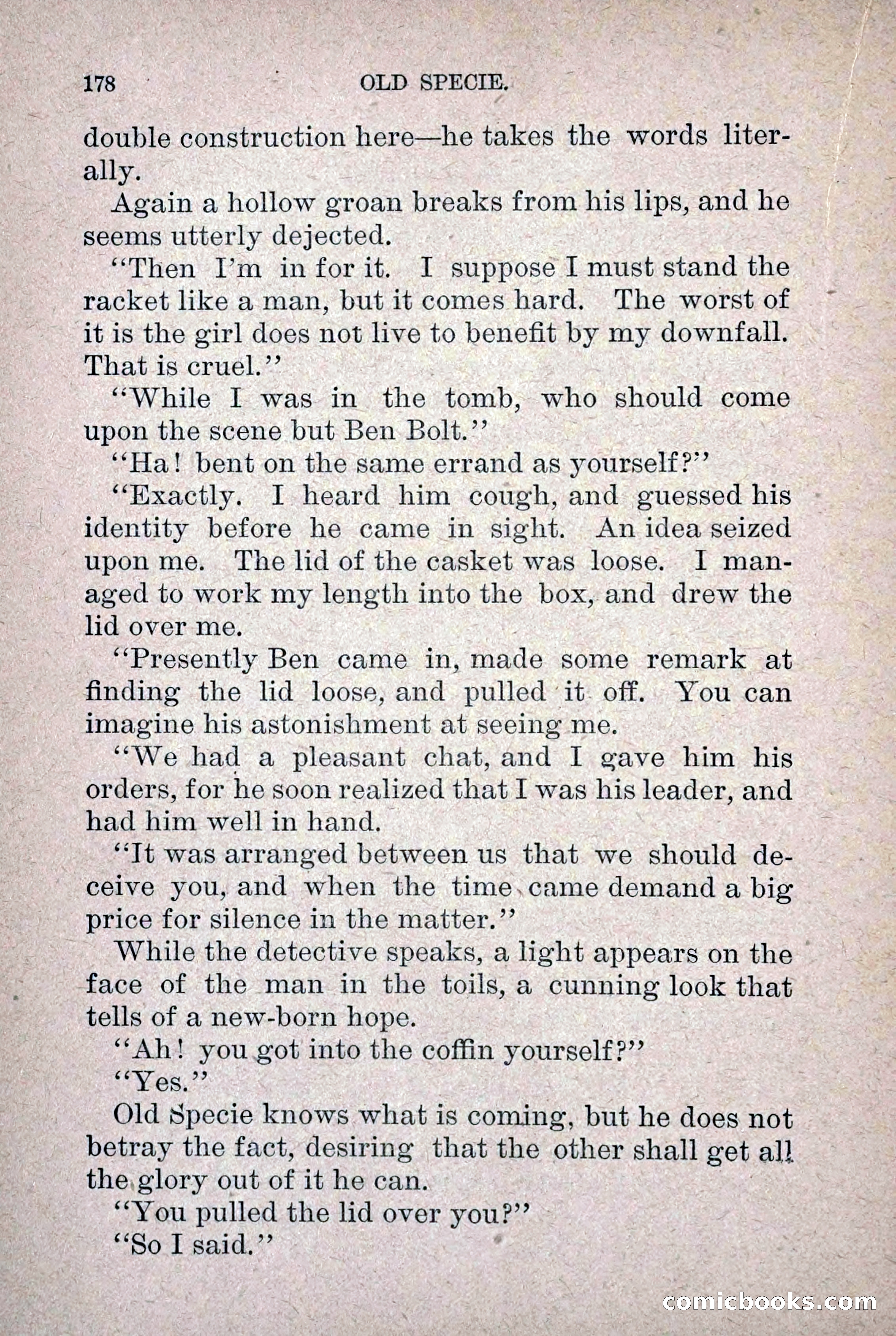 Old Specie, the Treasury Detective; or, The Harbor Lights of New York — page 186 of 220