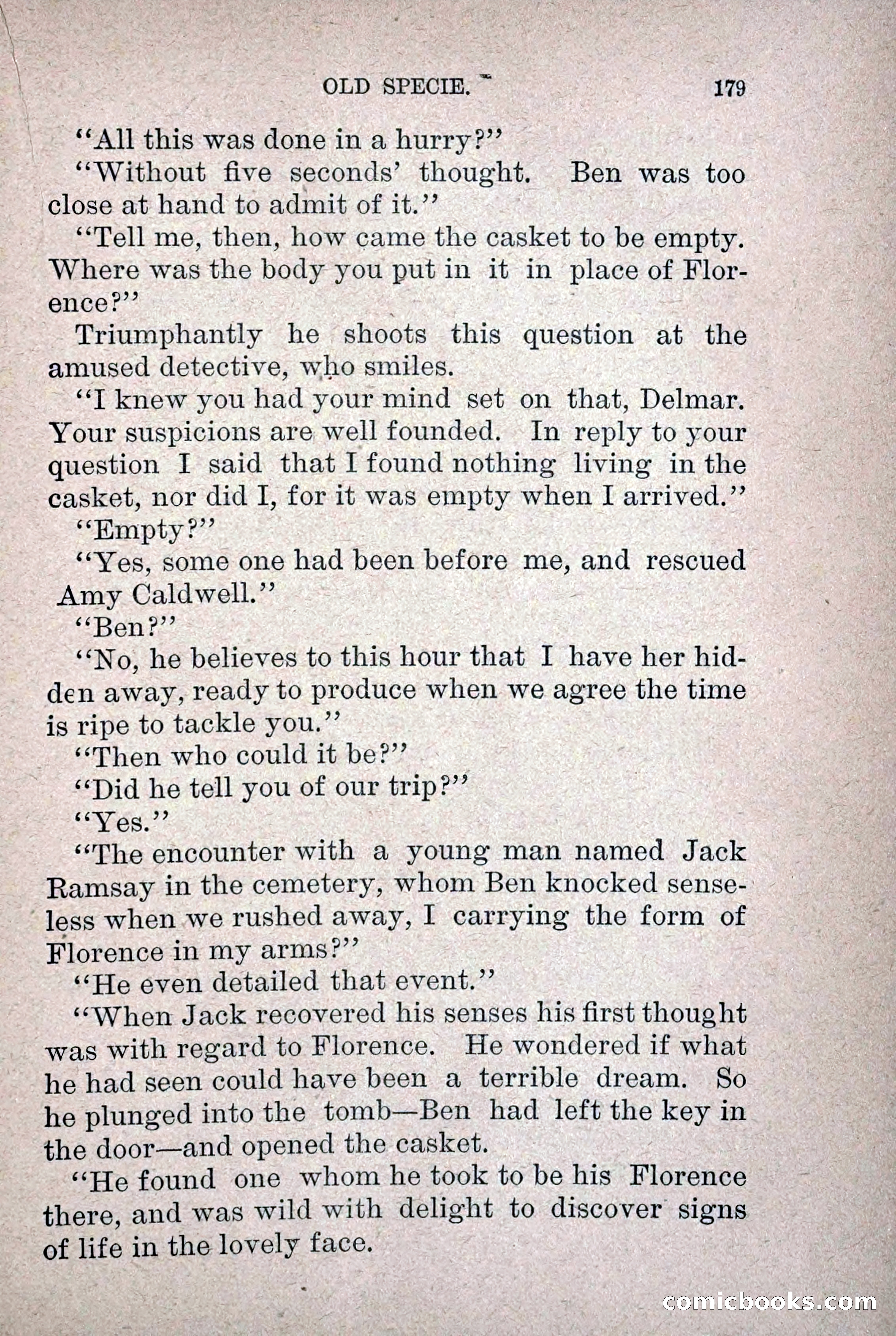 Old Specie, the Treasury Detective; or, The Harbor Lights of New York — page 187 of 220