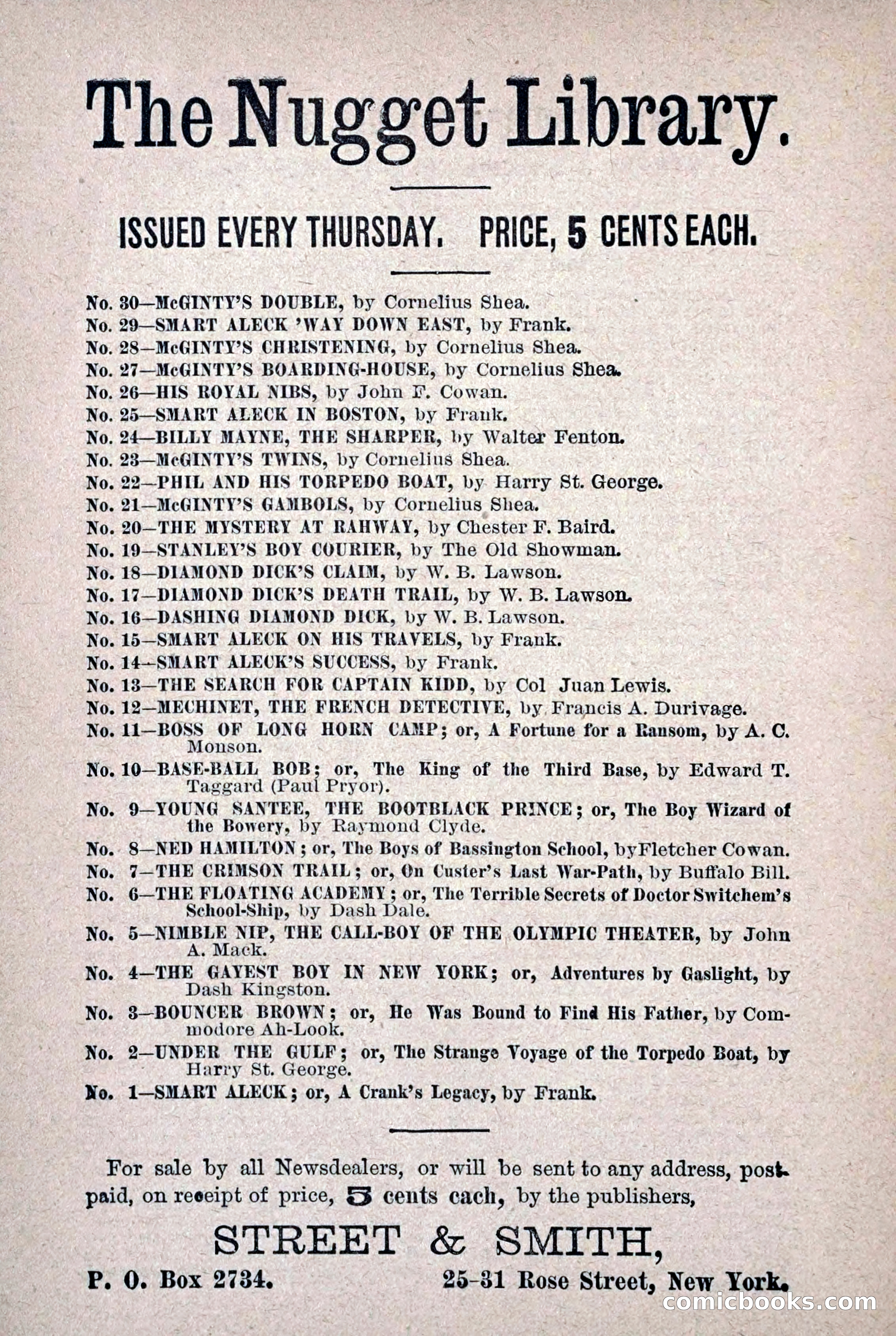 Old Specie, the Treasury Detective; or, The Harbor Lights of New York — page 204 of 220