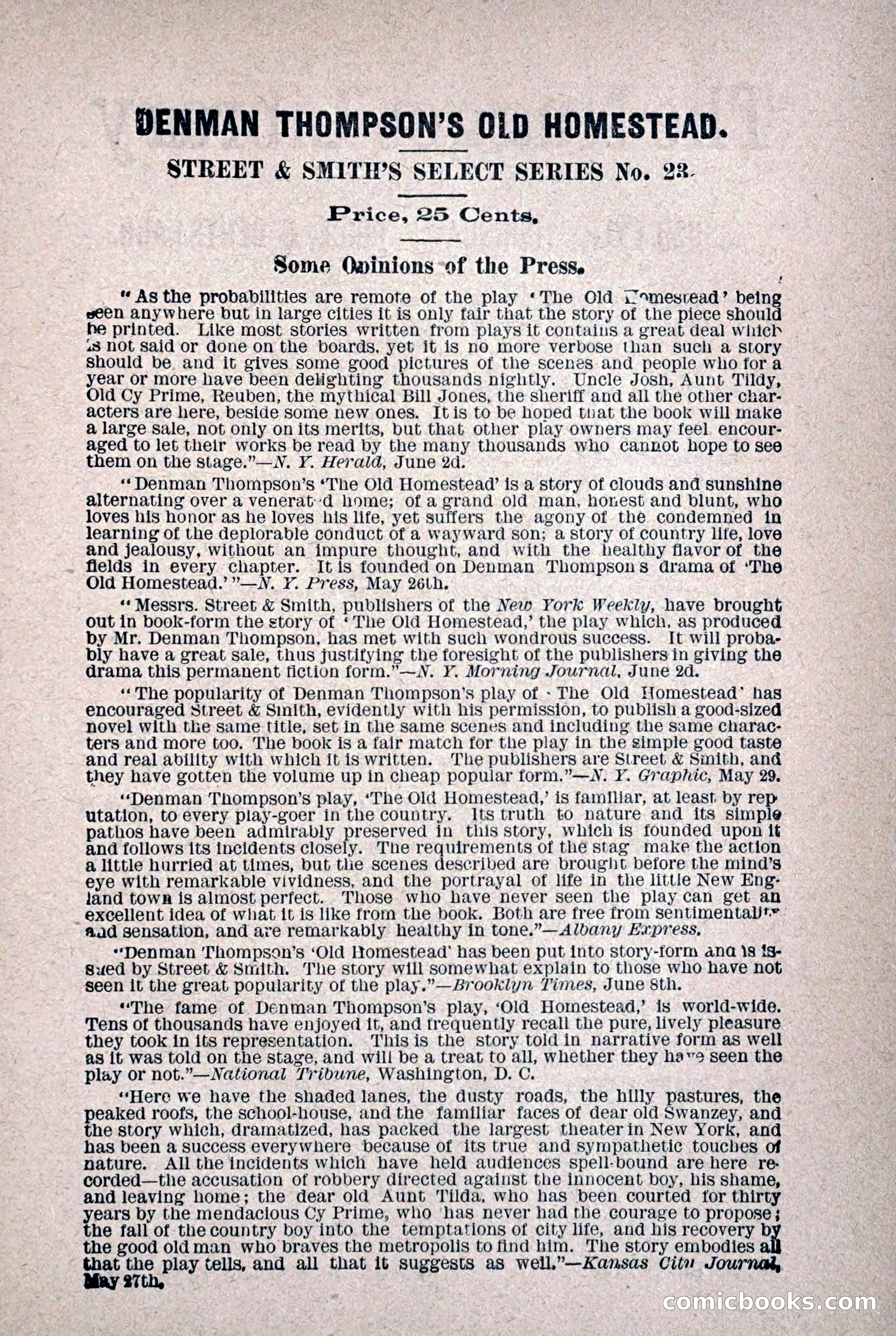 Old Specie, the Treasury Detective; or, The Harbor Lights of New York — page 205 of 220