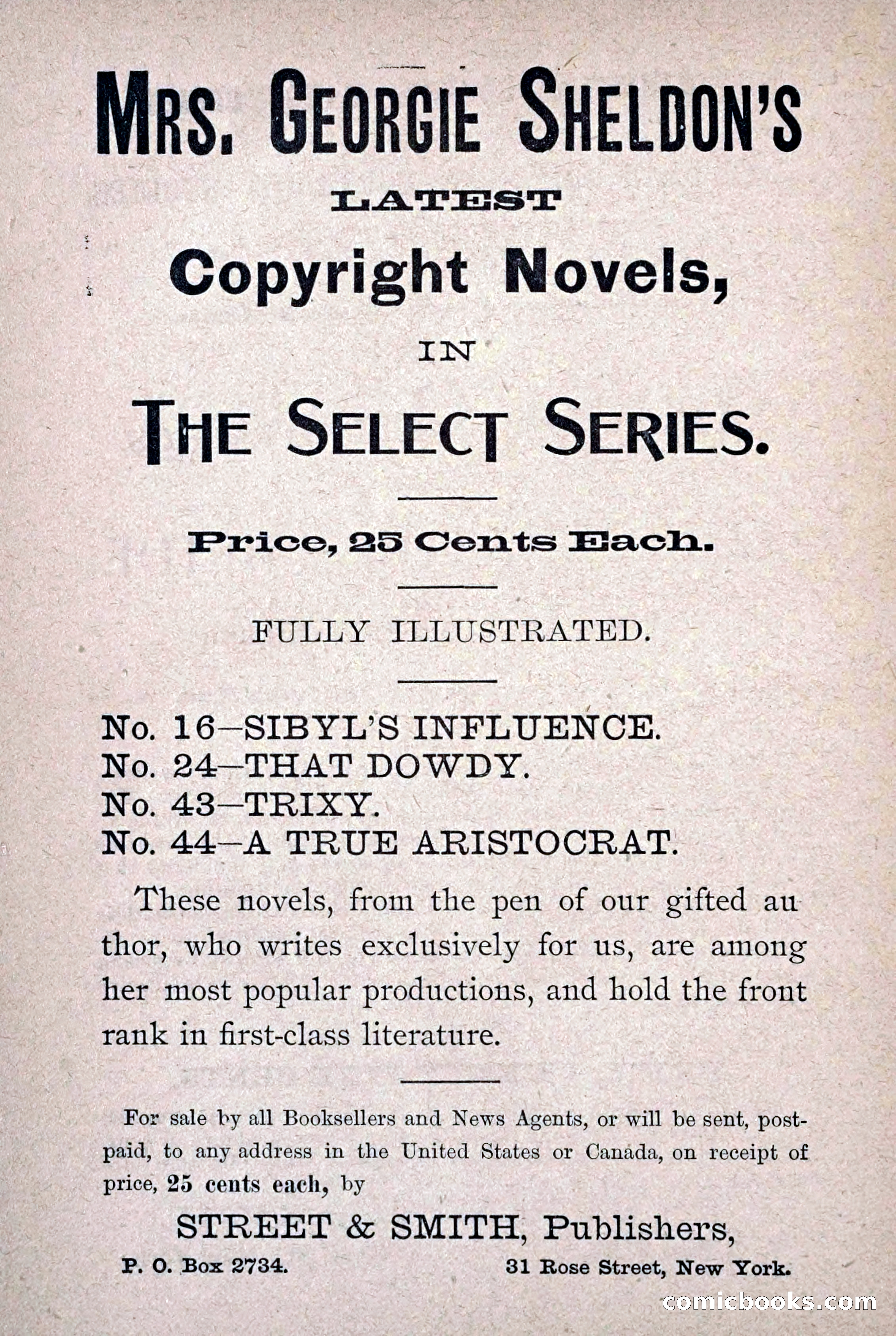 Old Specie, the Treasury Detective; or, The Harbor Lights of New York — page 208 of 220