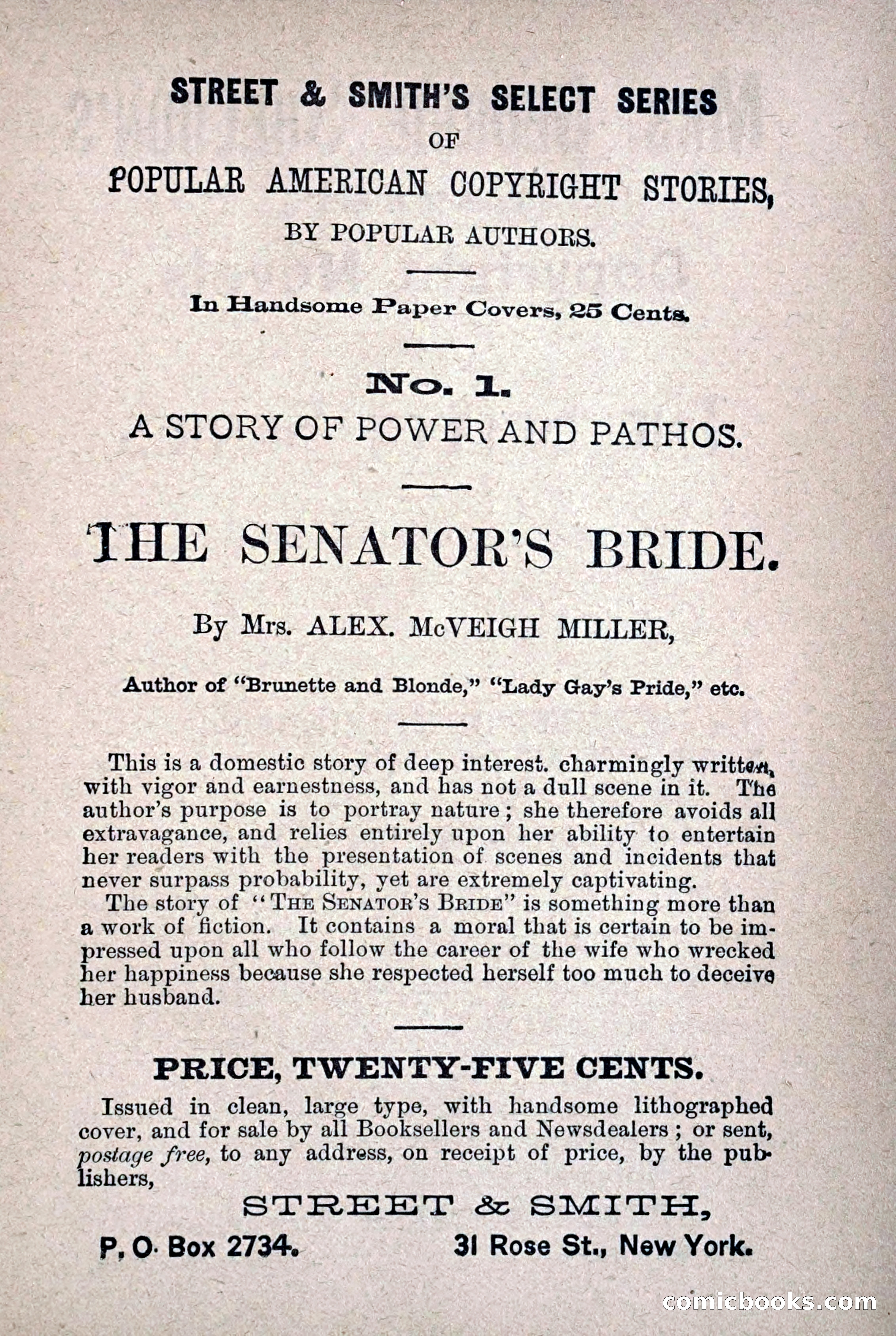 Old Specie, the Treasury Detective; or, The Harbor Lights of New York — page 209 of 220
