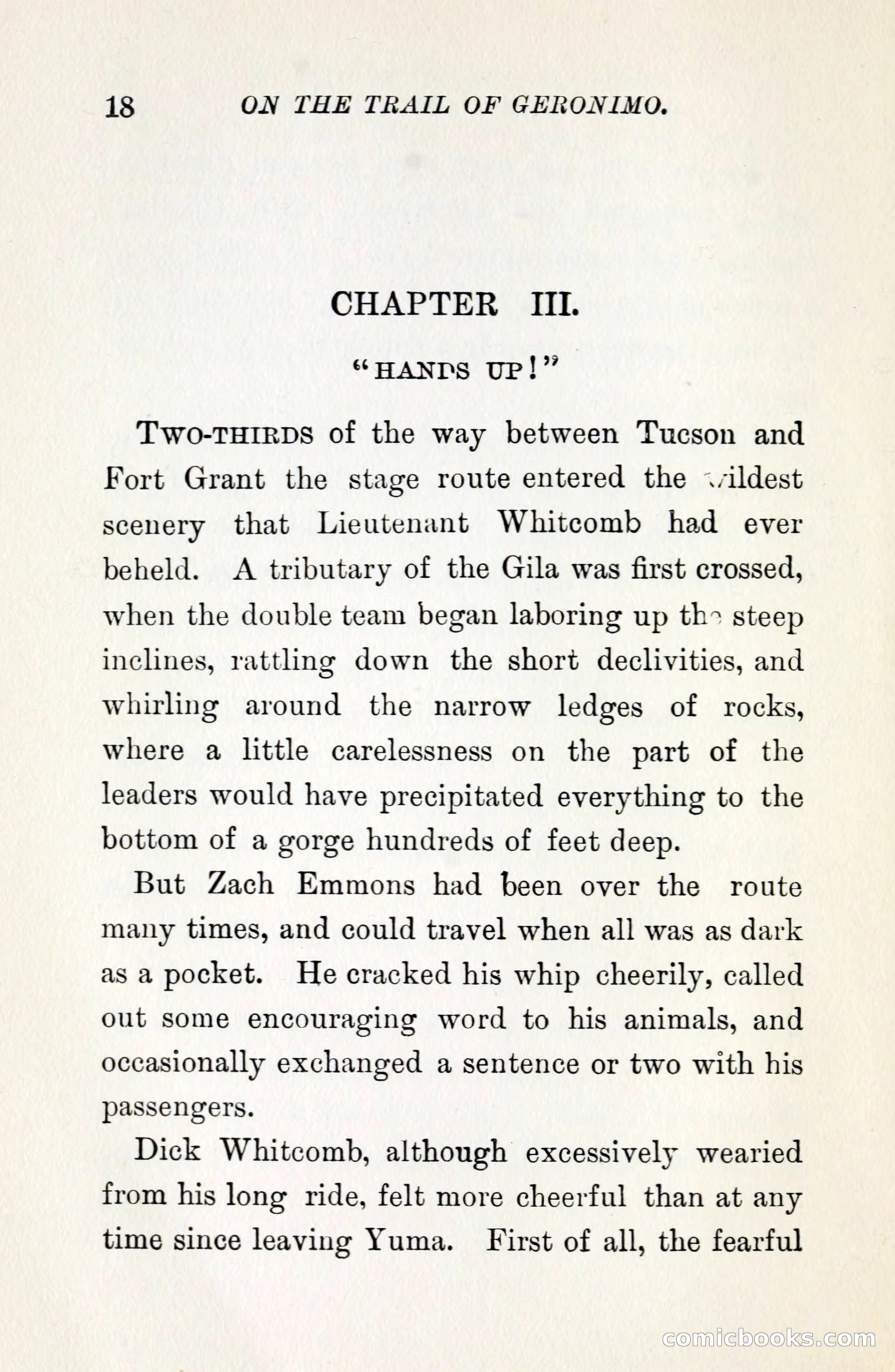 On the Trail of Geronimo — page 26 of 356