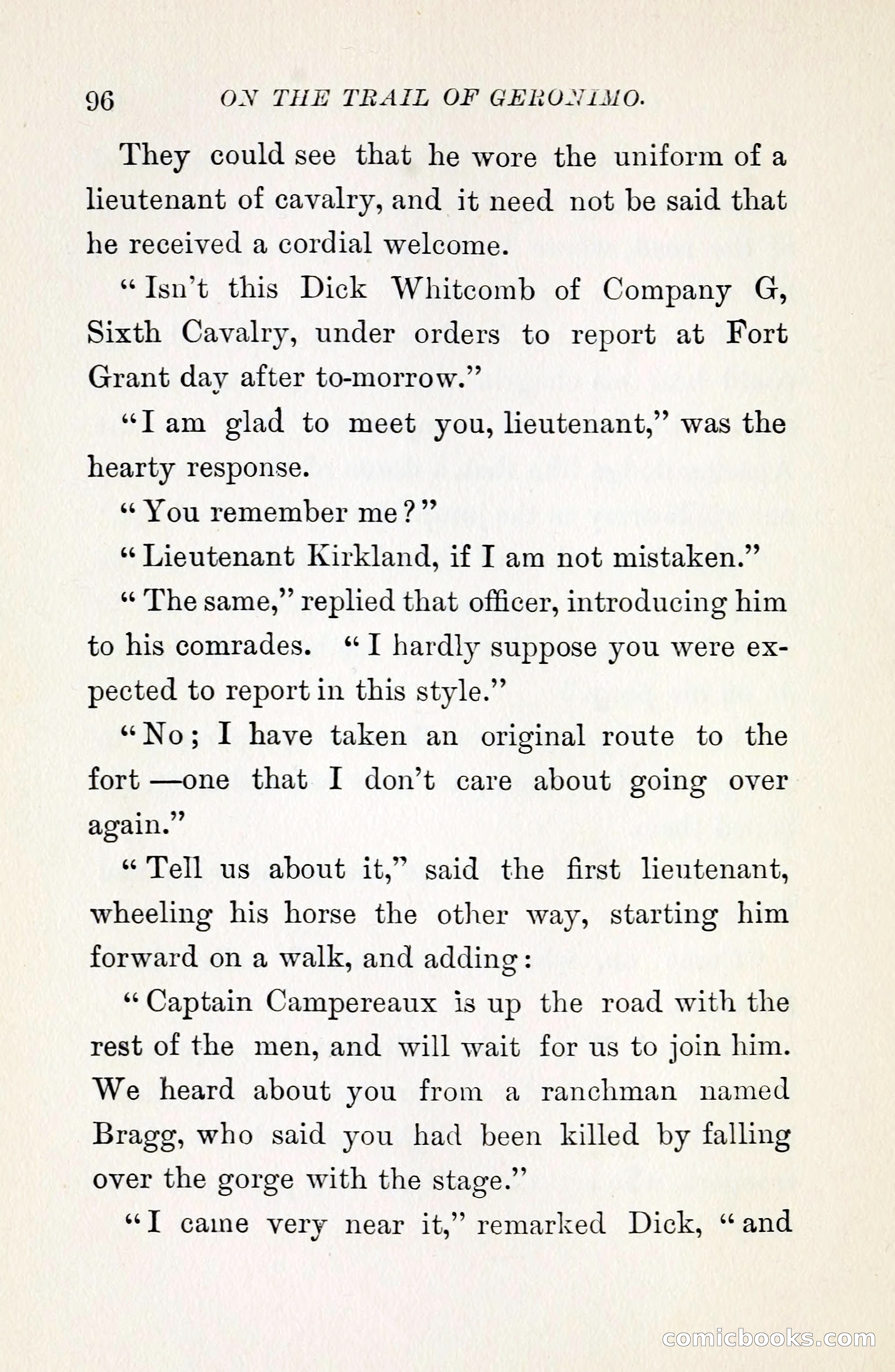 On the Trail of Geronimo — page 106 of 356