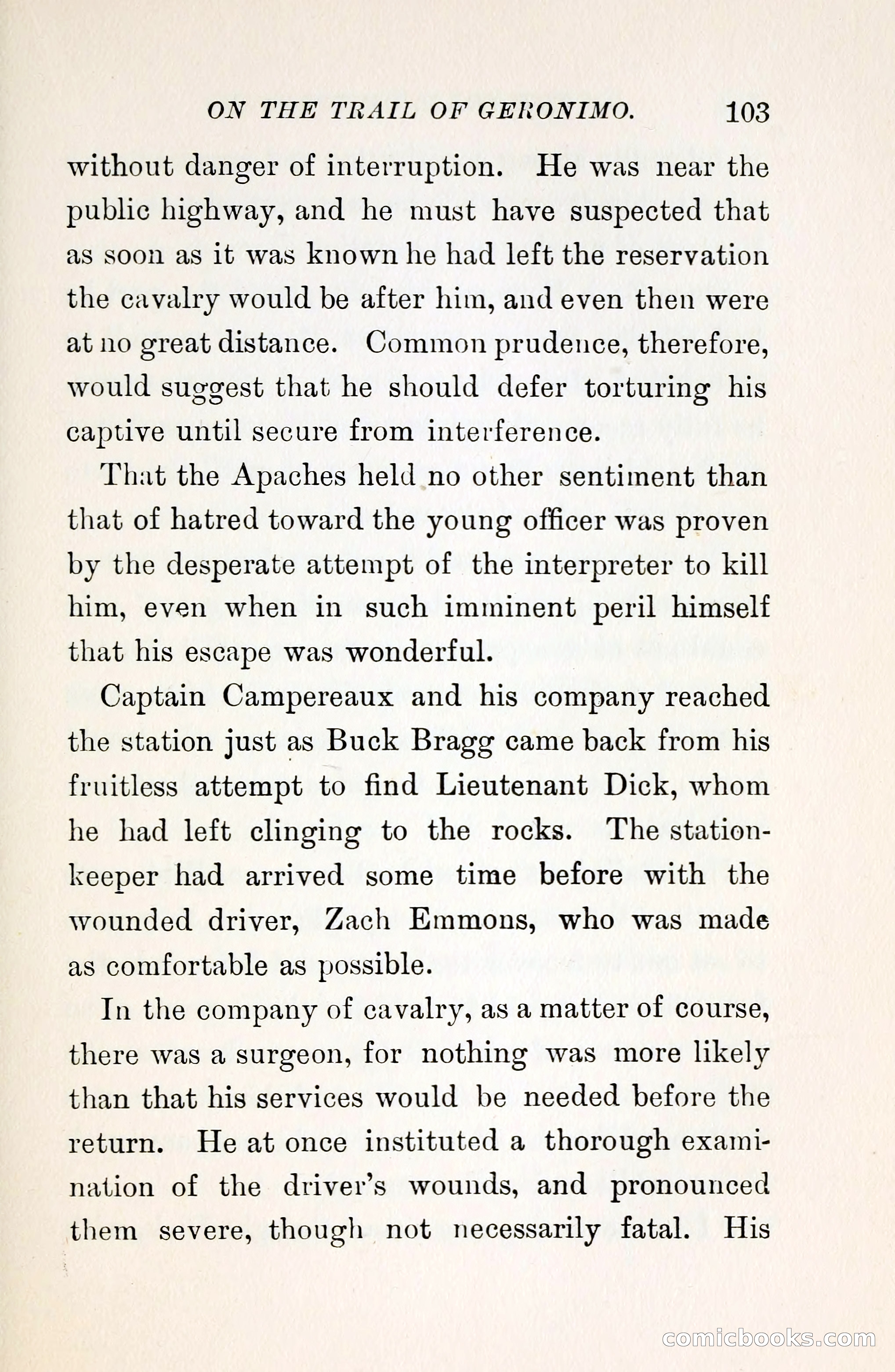 On the Trail of Geronimo — page 113 of 356