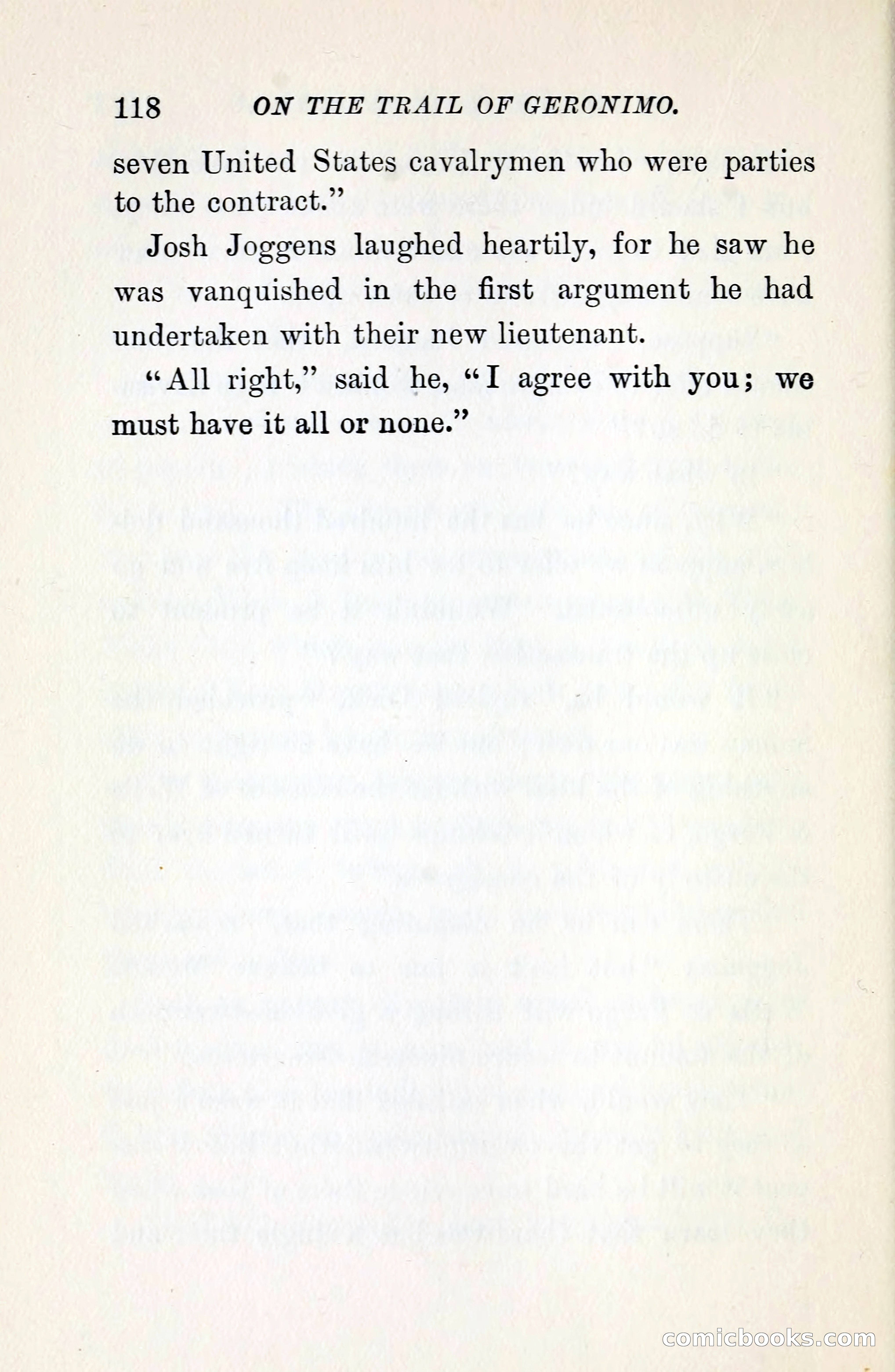 On the Trail of Geronimo — page 128 of 356