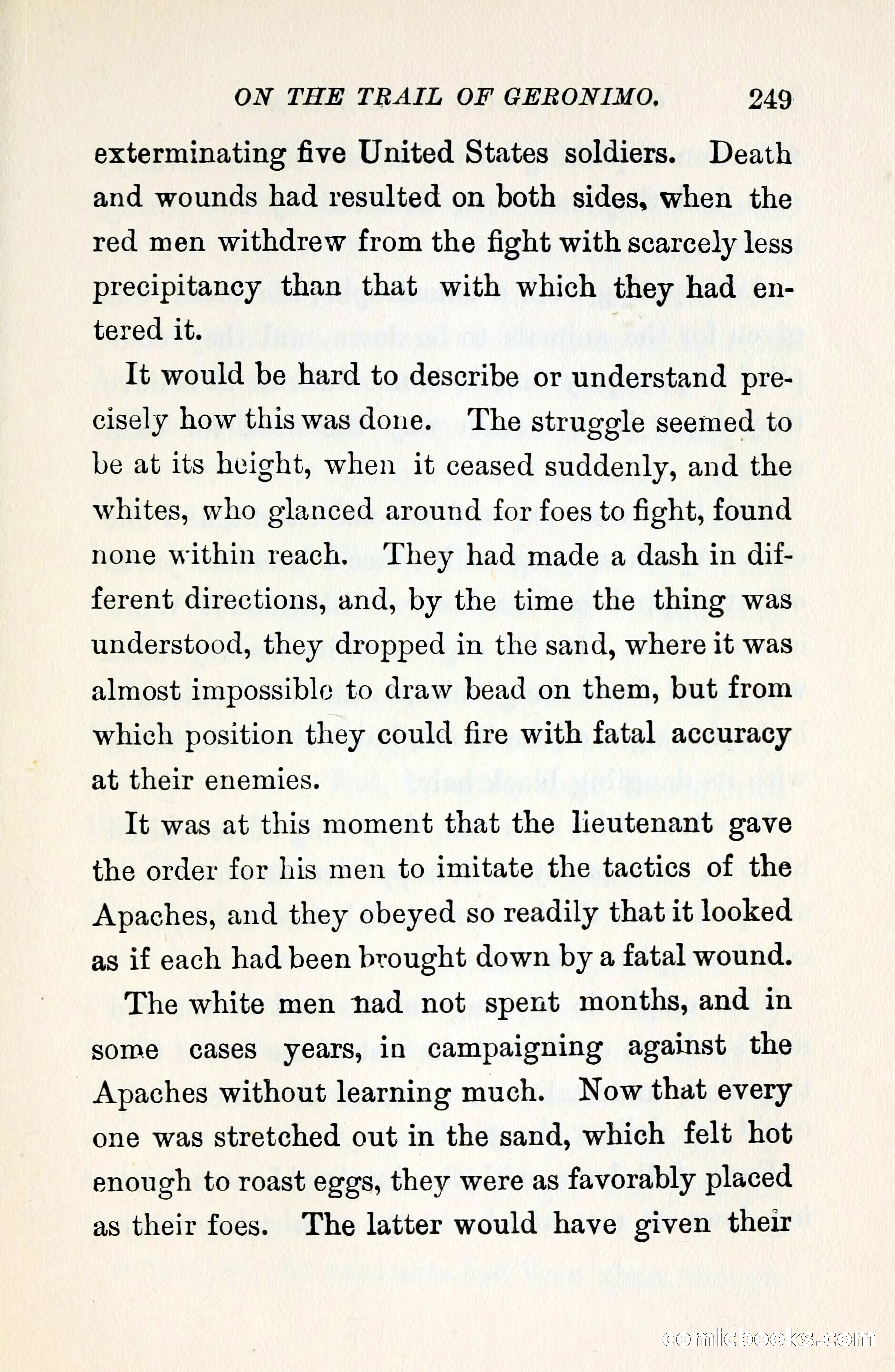 On the Trail of Geronimo — page 261 of 356