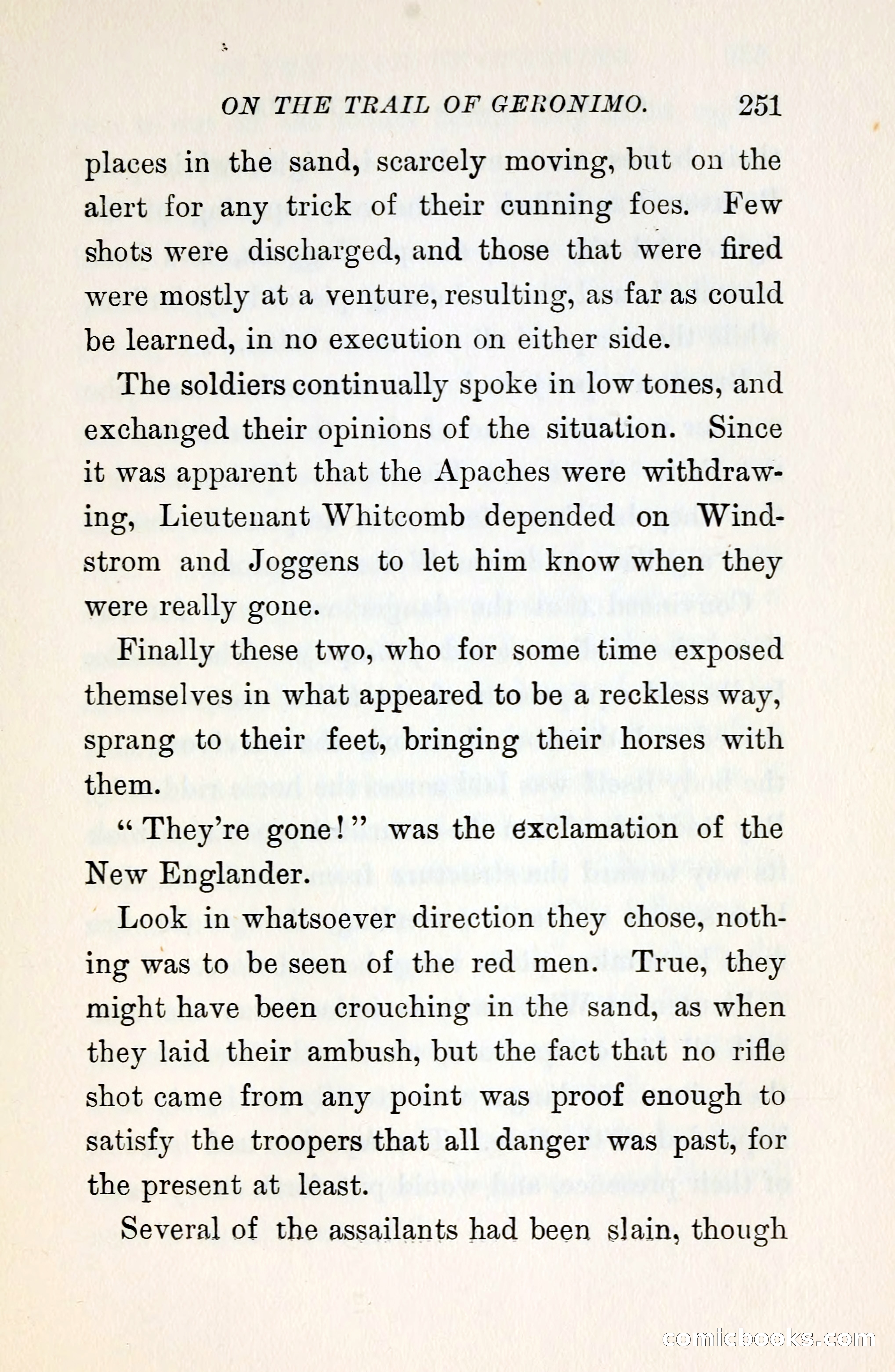 On the Trail of Geronimo — page 263 of 356