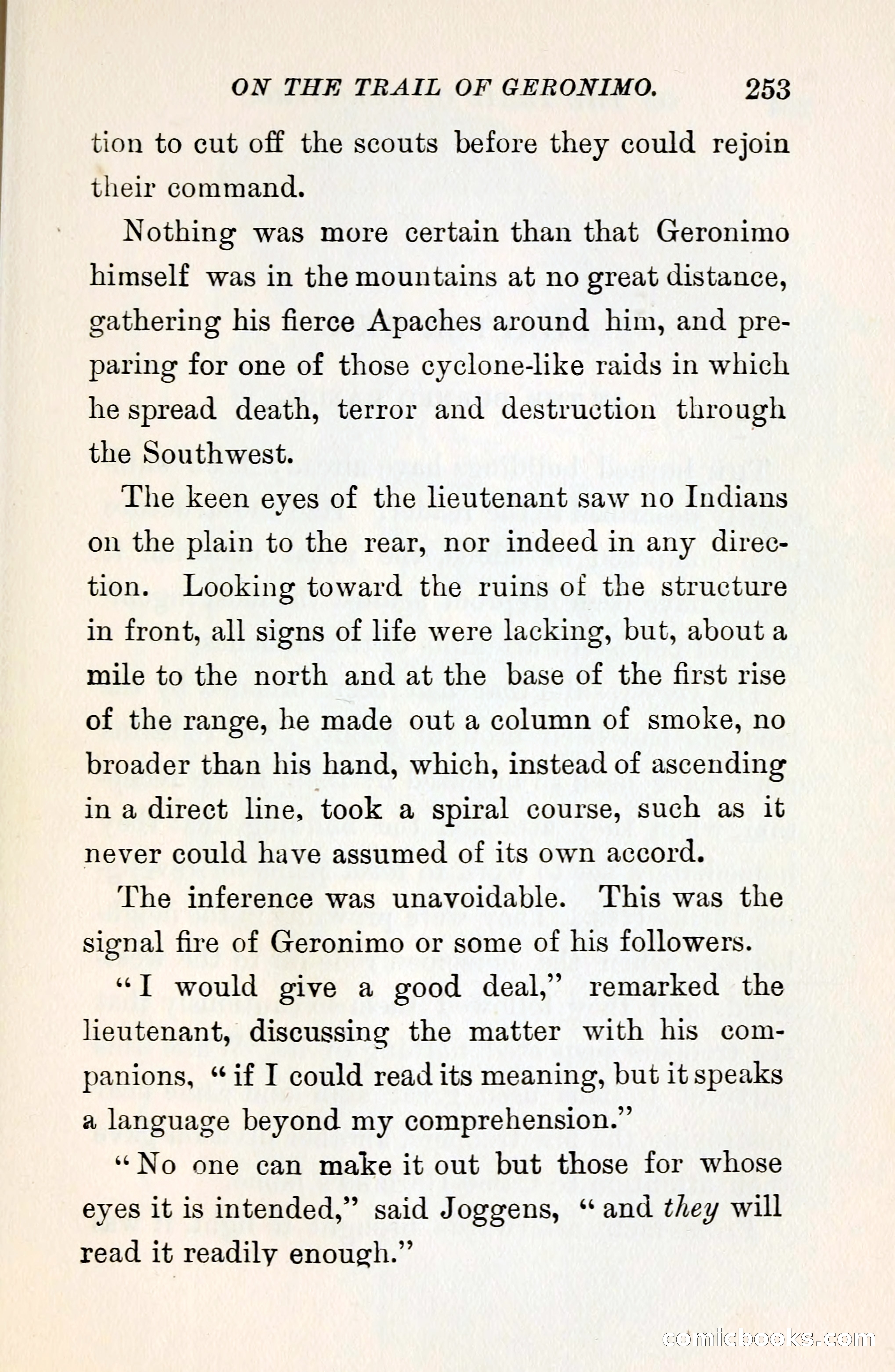 On the Trail of Geronimo — page 265 of 356
