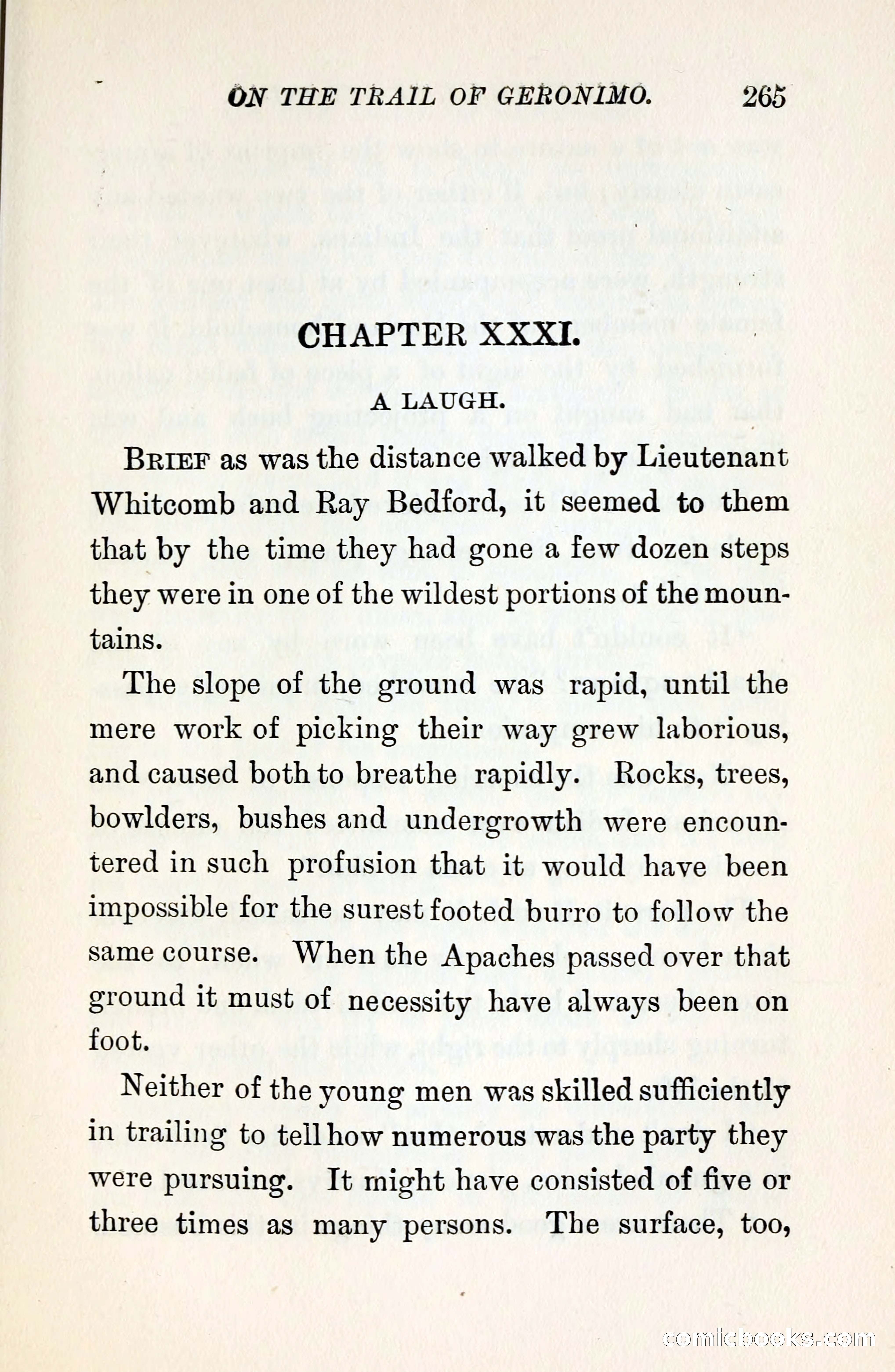On the Trail of Geronimo — page 279 of 356