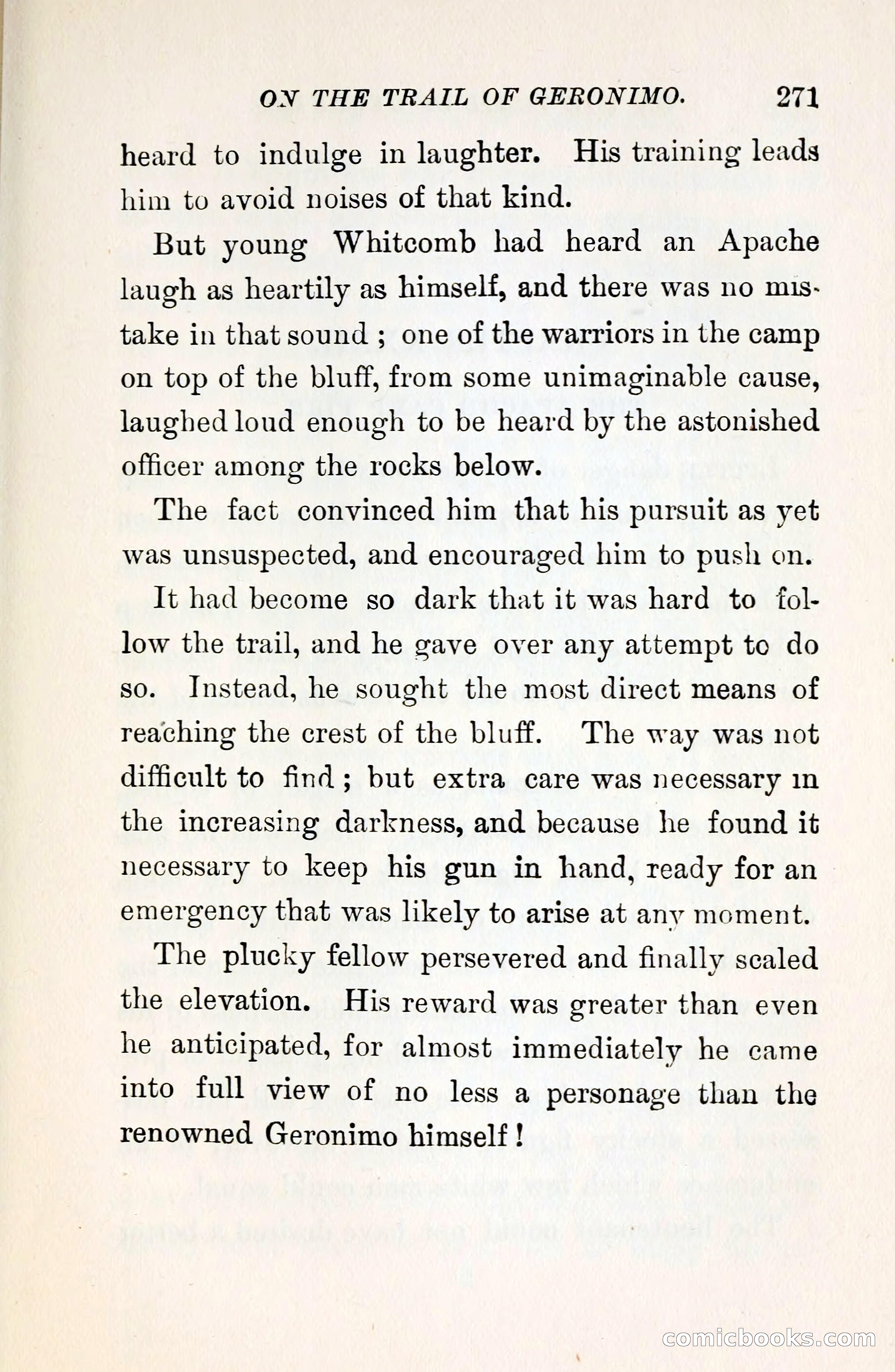 On the Trail of Geronimo — page 285 of 356