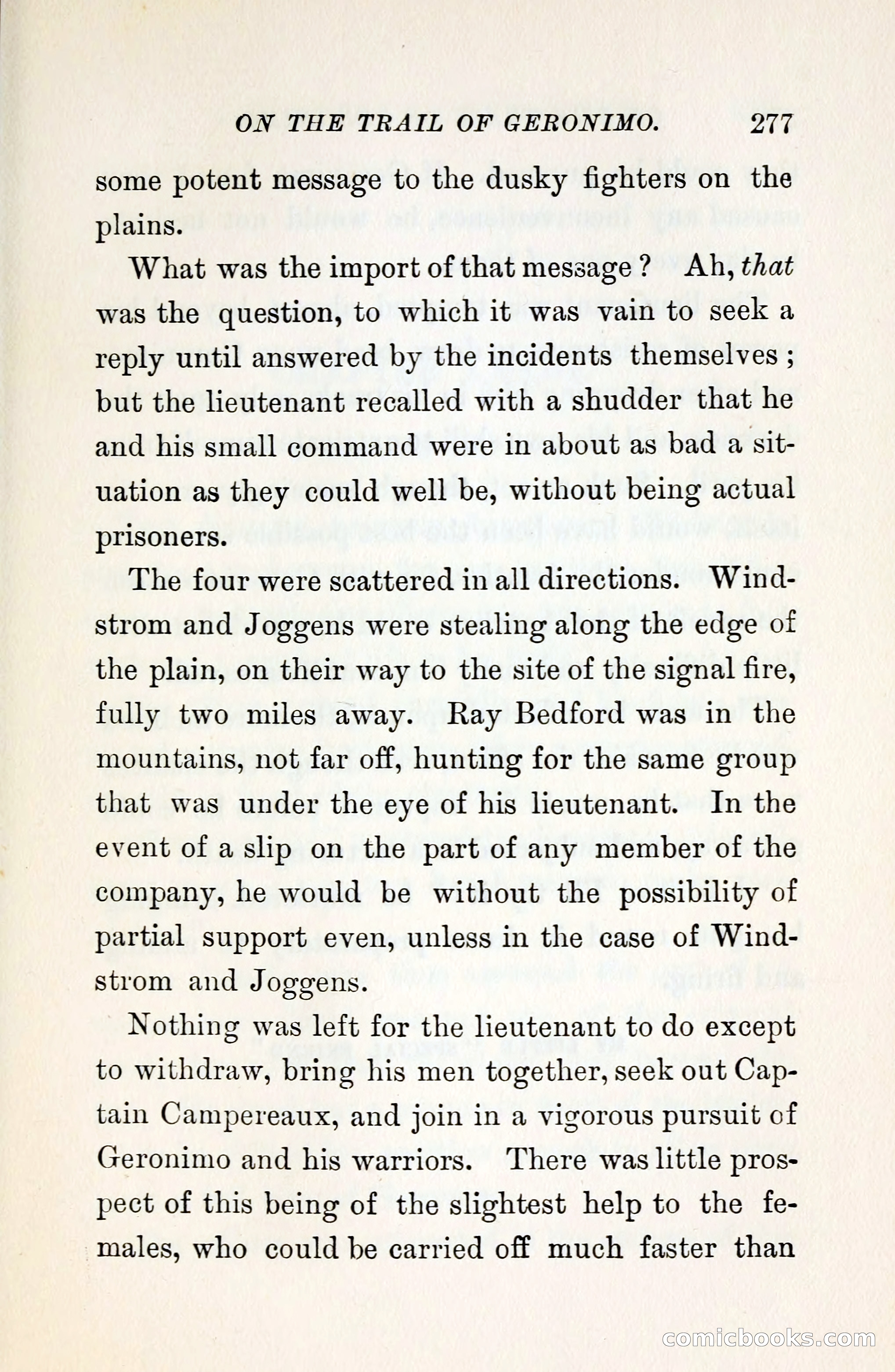 On the Trail of Geronimo — page 291 of 356