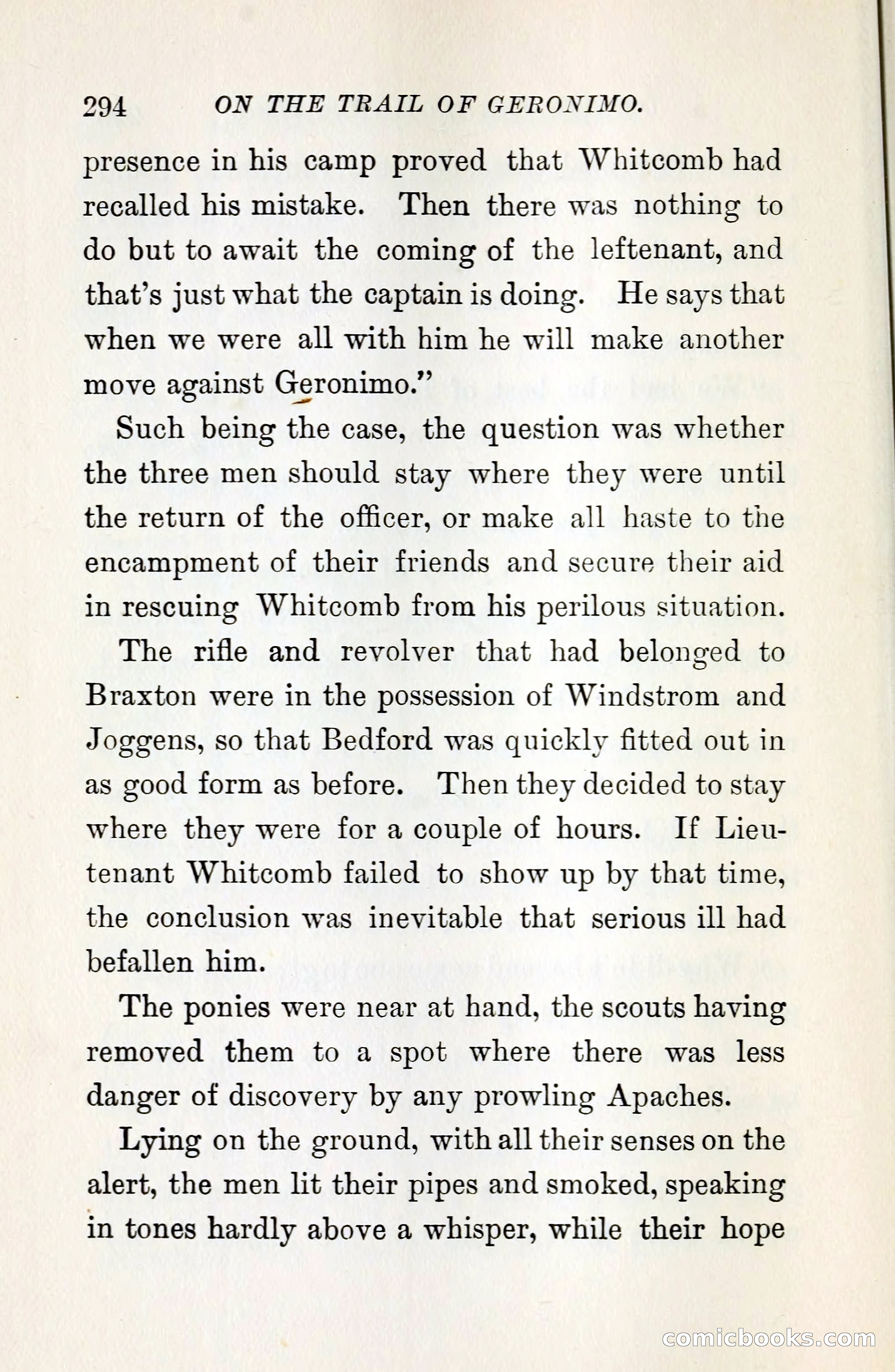 On the Trail of Geronimo — page 308 of 356