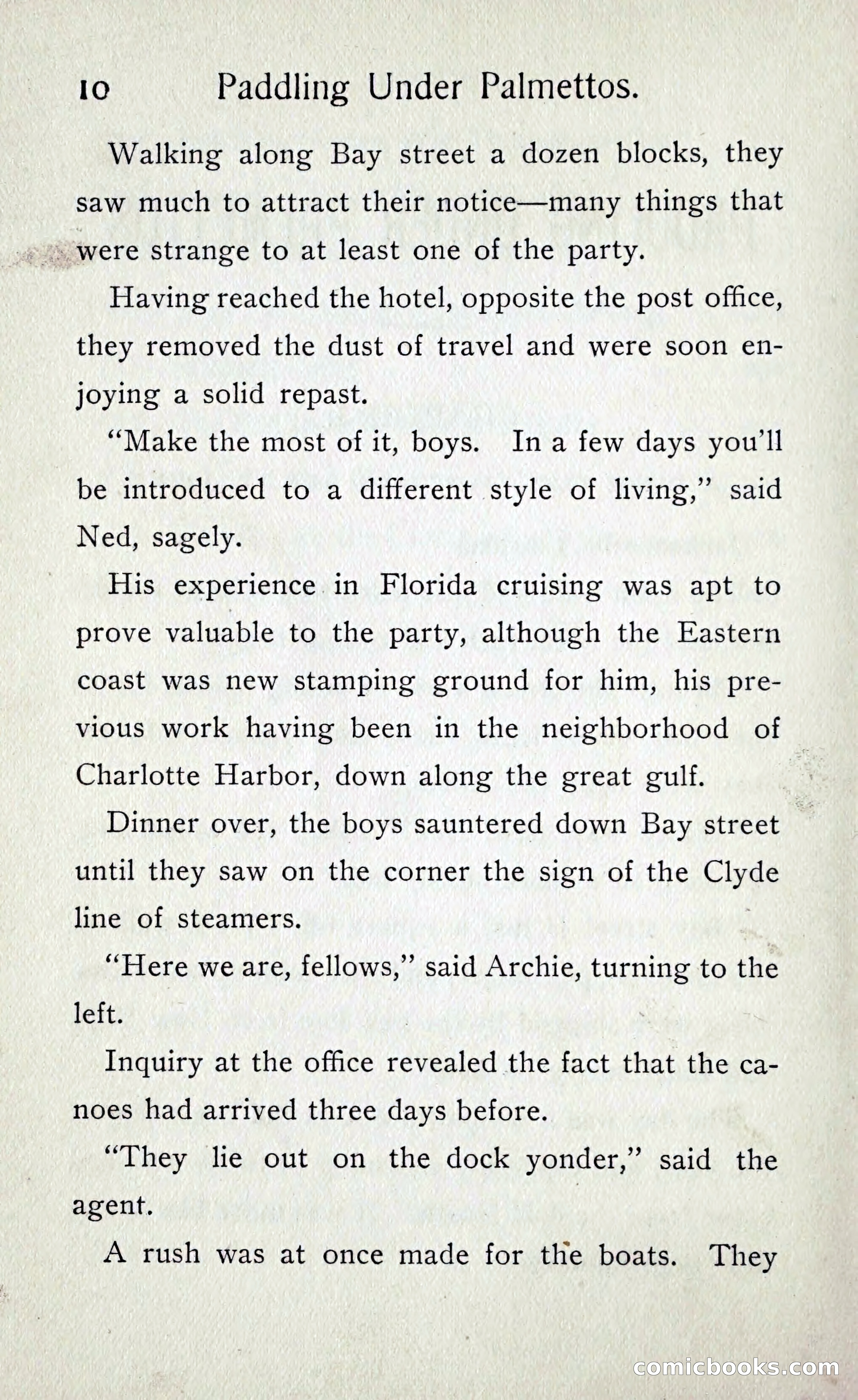 Paddling under Palmettos — page 13 of 299