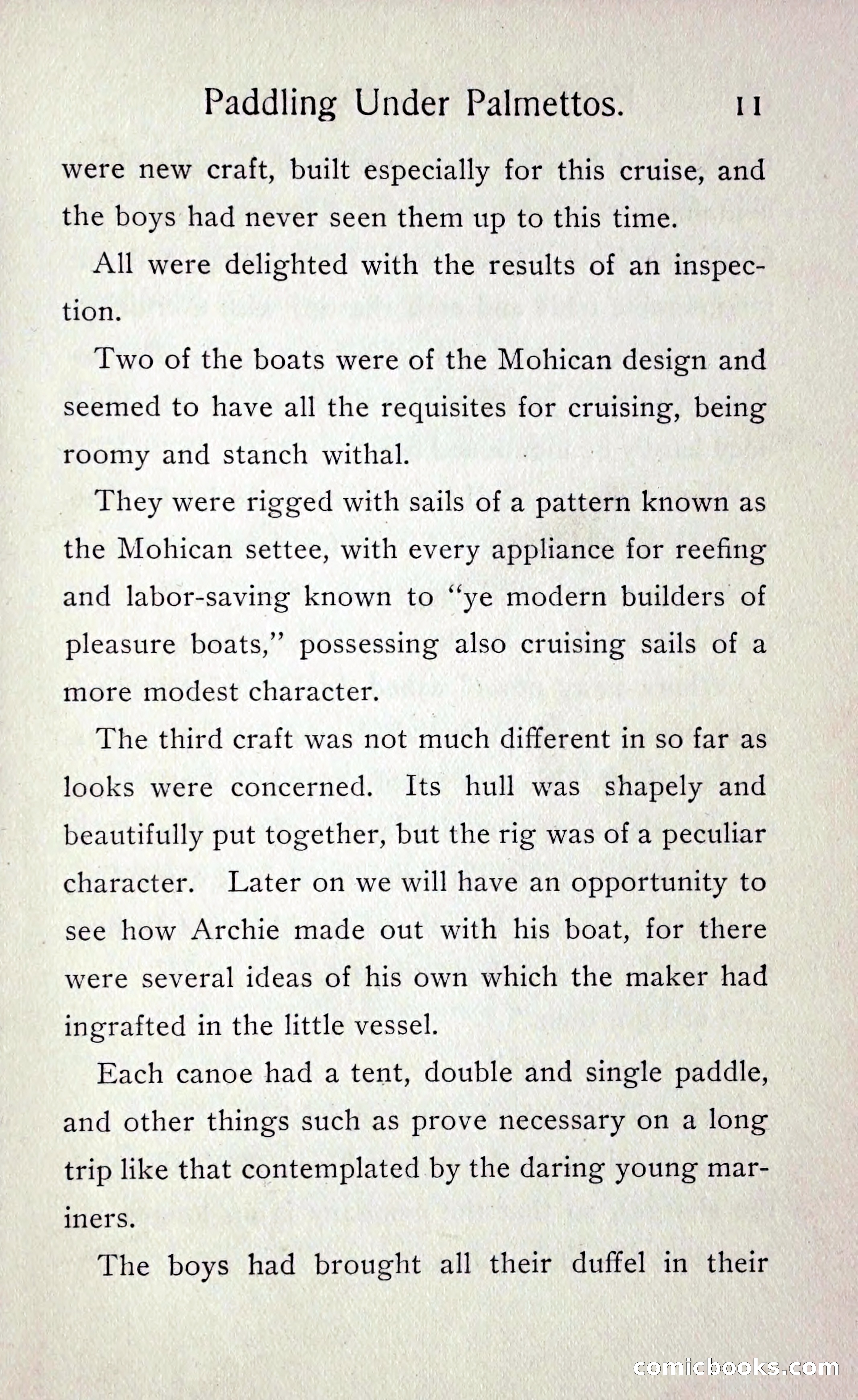Paddling under Palmettos — page 14 of 299