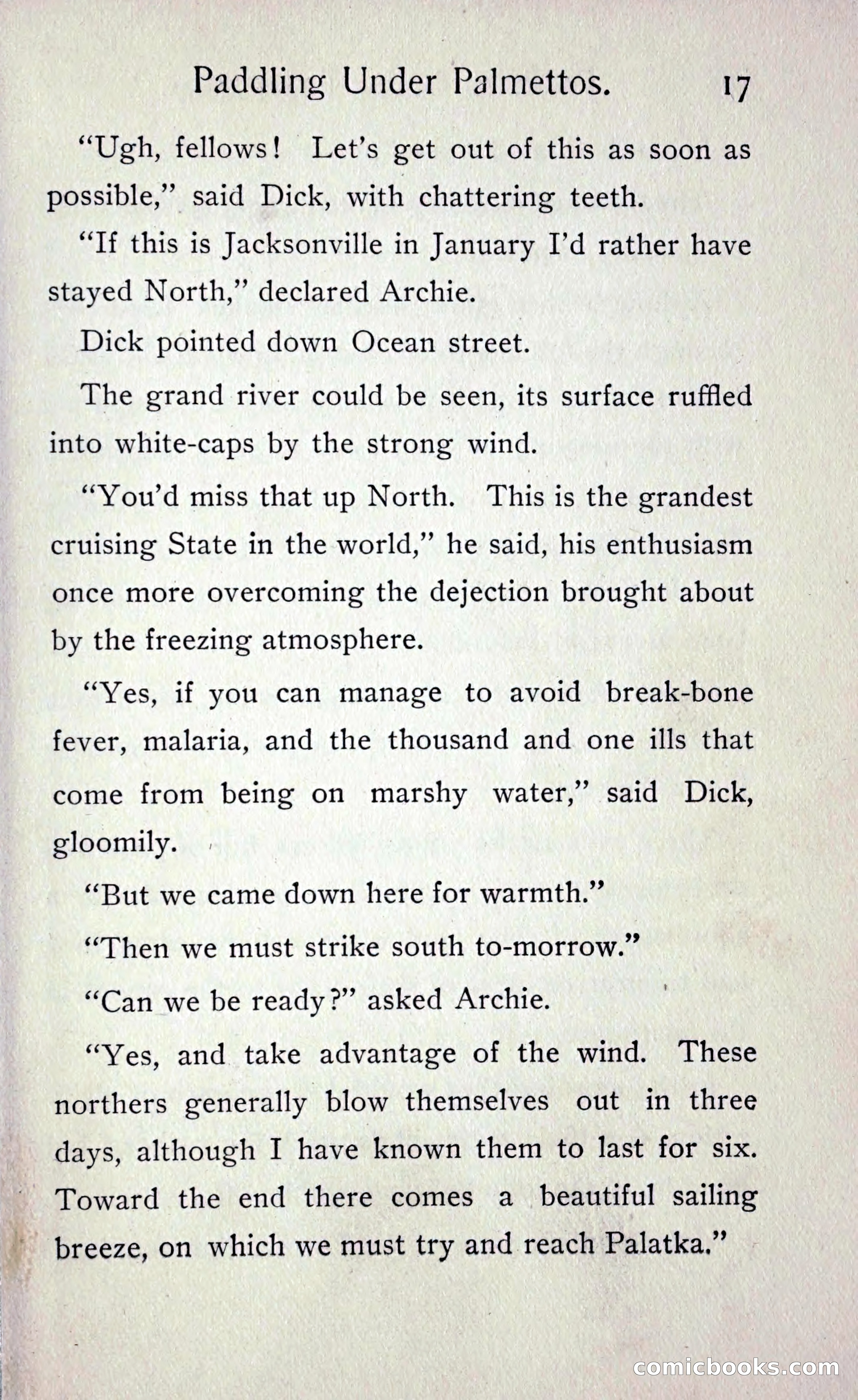 Paddling under Palmettos — page 20 of 299