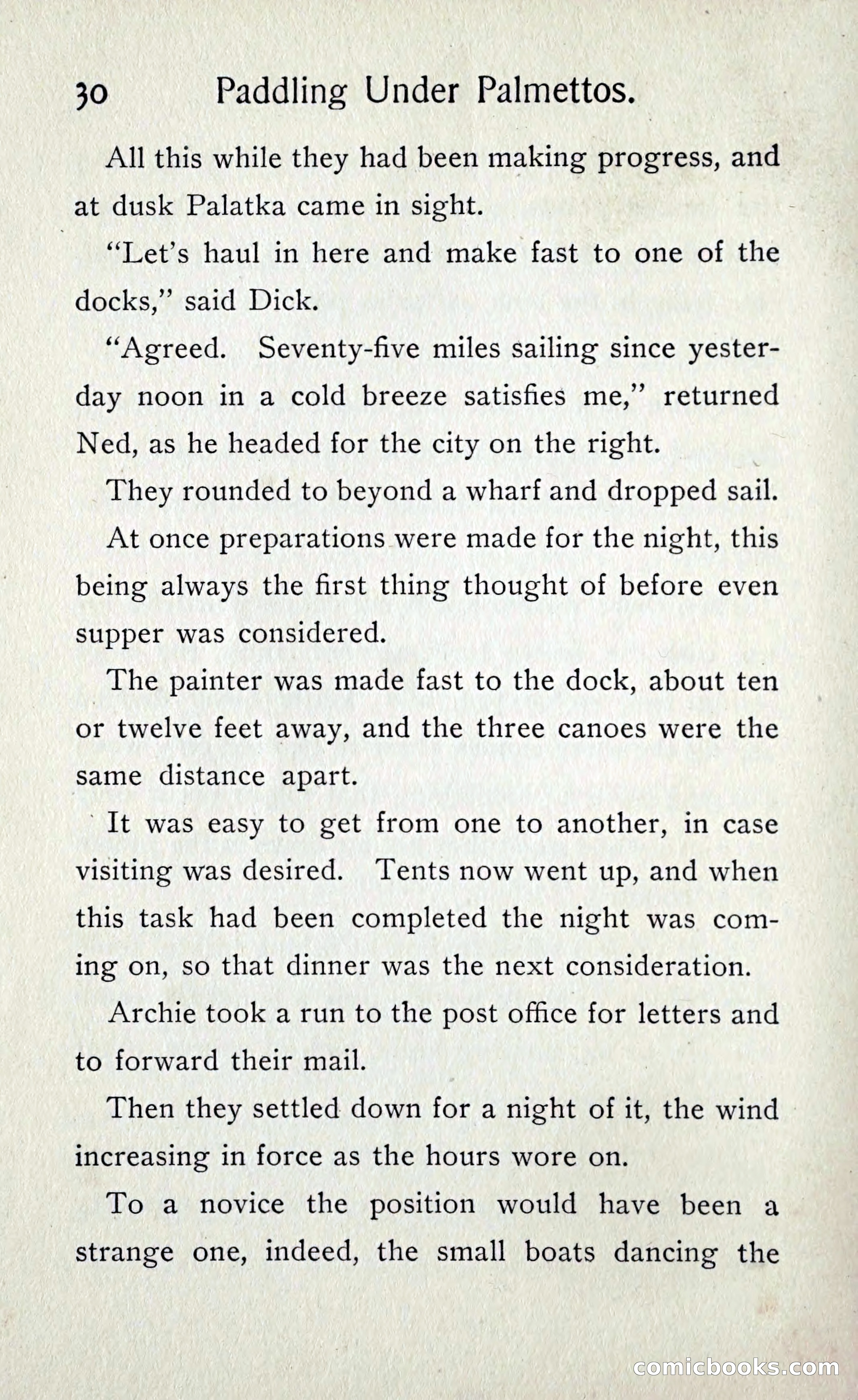 Paddling under Palmettos — page 35 of 299
