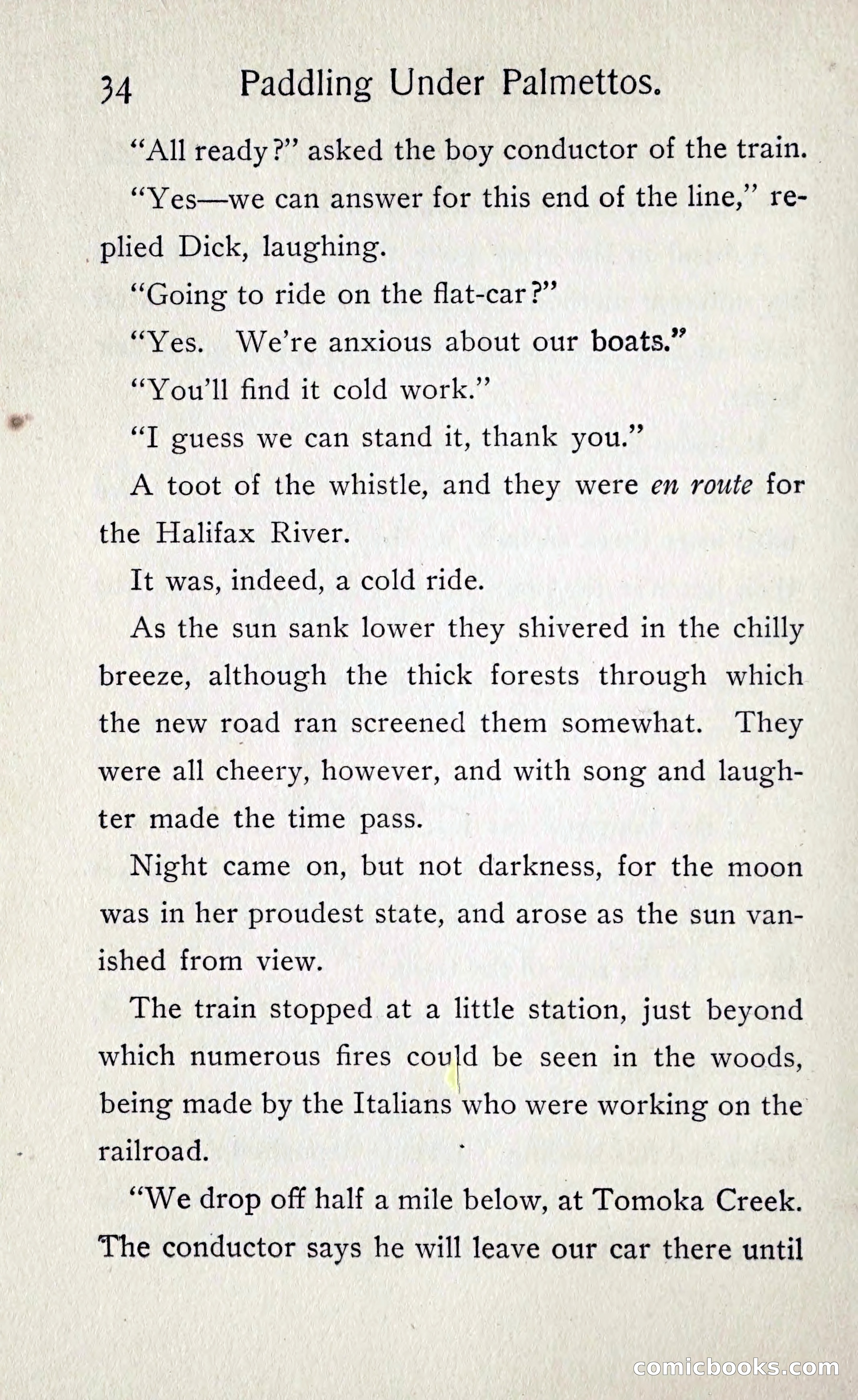 Paddling under Palmettos — page 39 of 299
