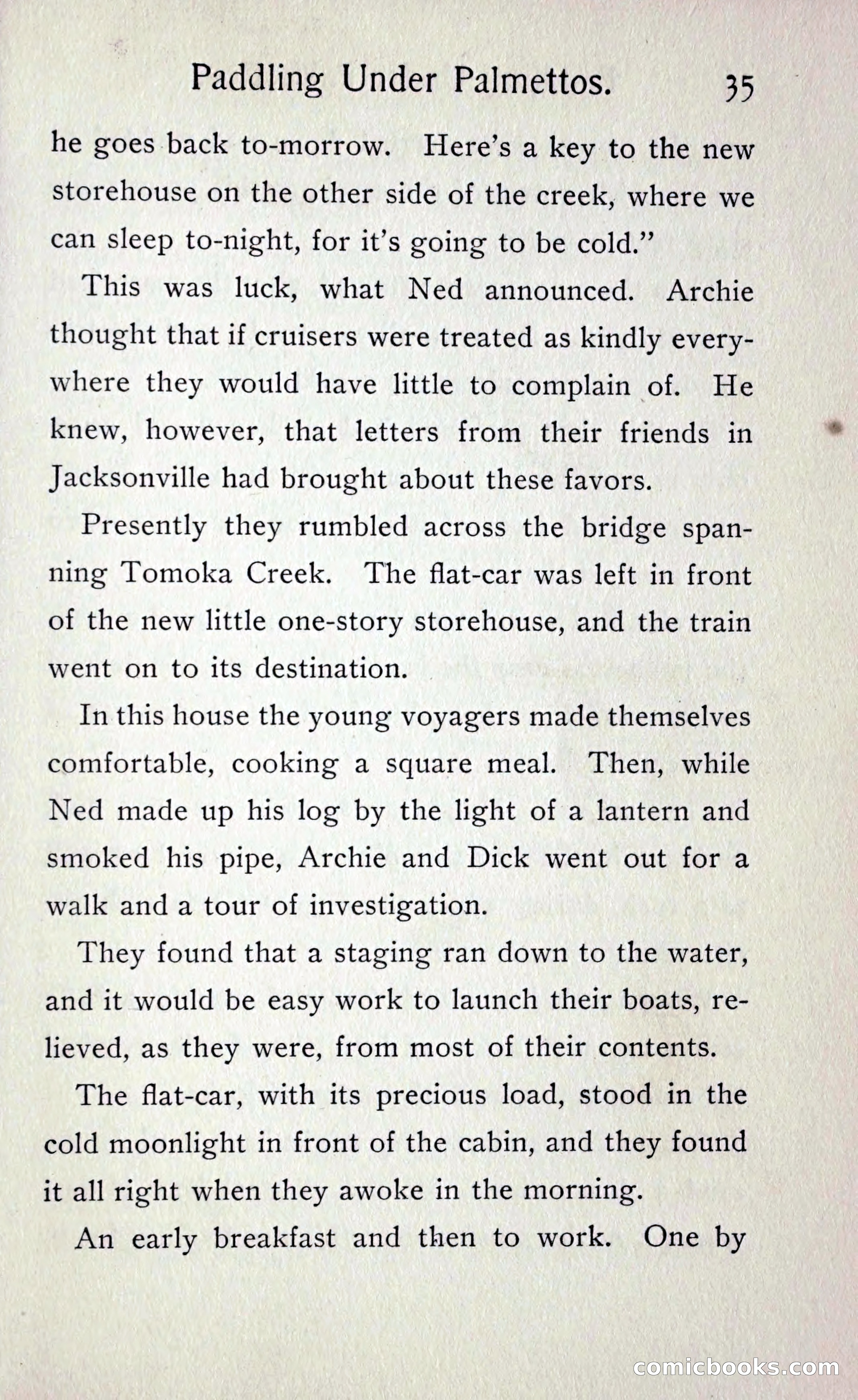 Paddling under Palmettos — page 40 of 299