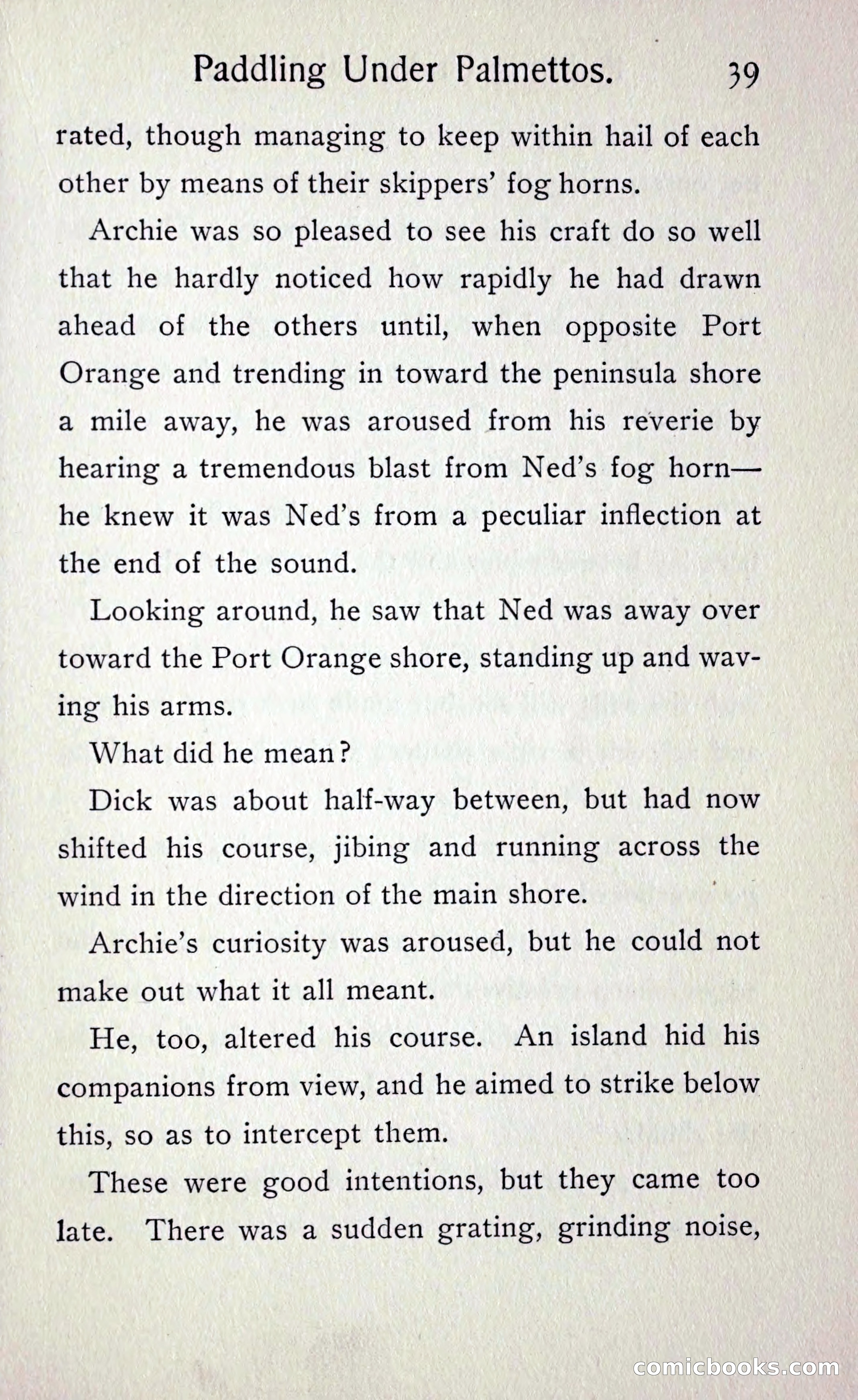 Paddling under Palmettos — page 44 of 299