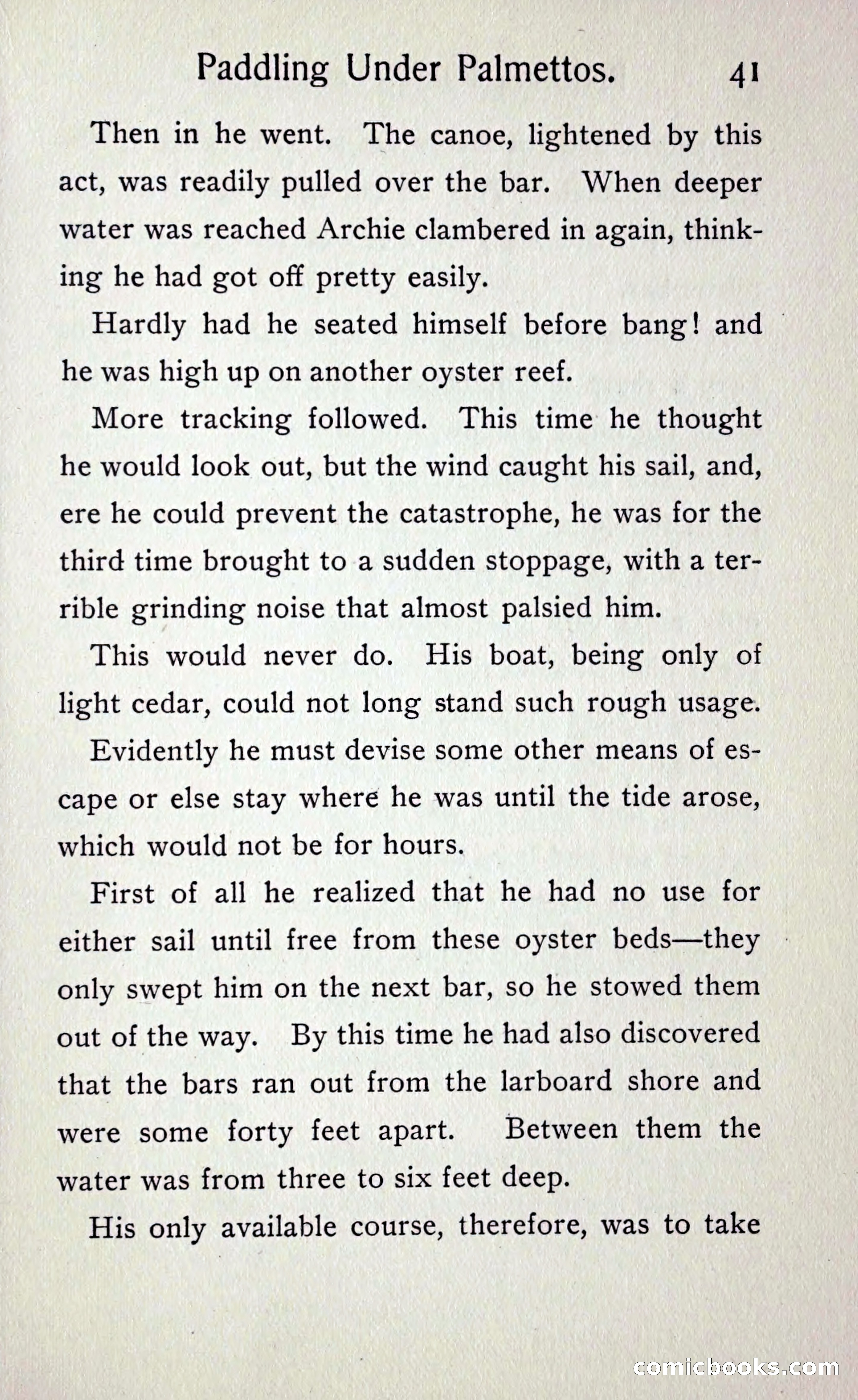 Paddling under Palmettos — page 46 of 299