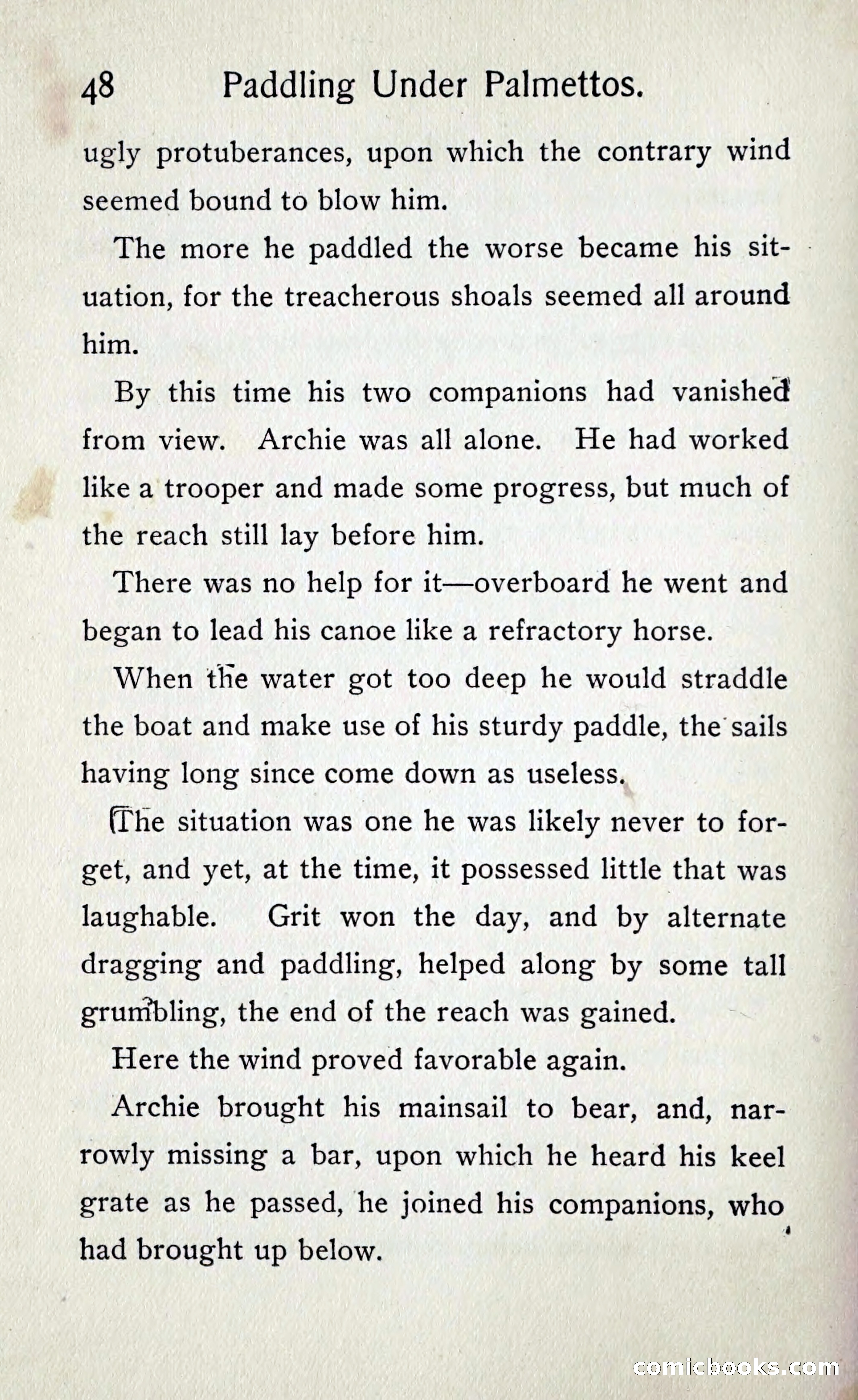 Paddling under Palmettos — page 53 of 299