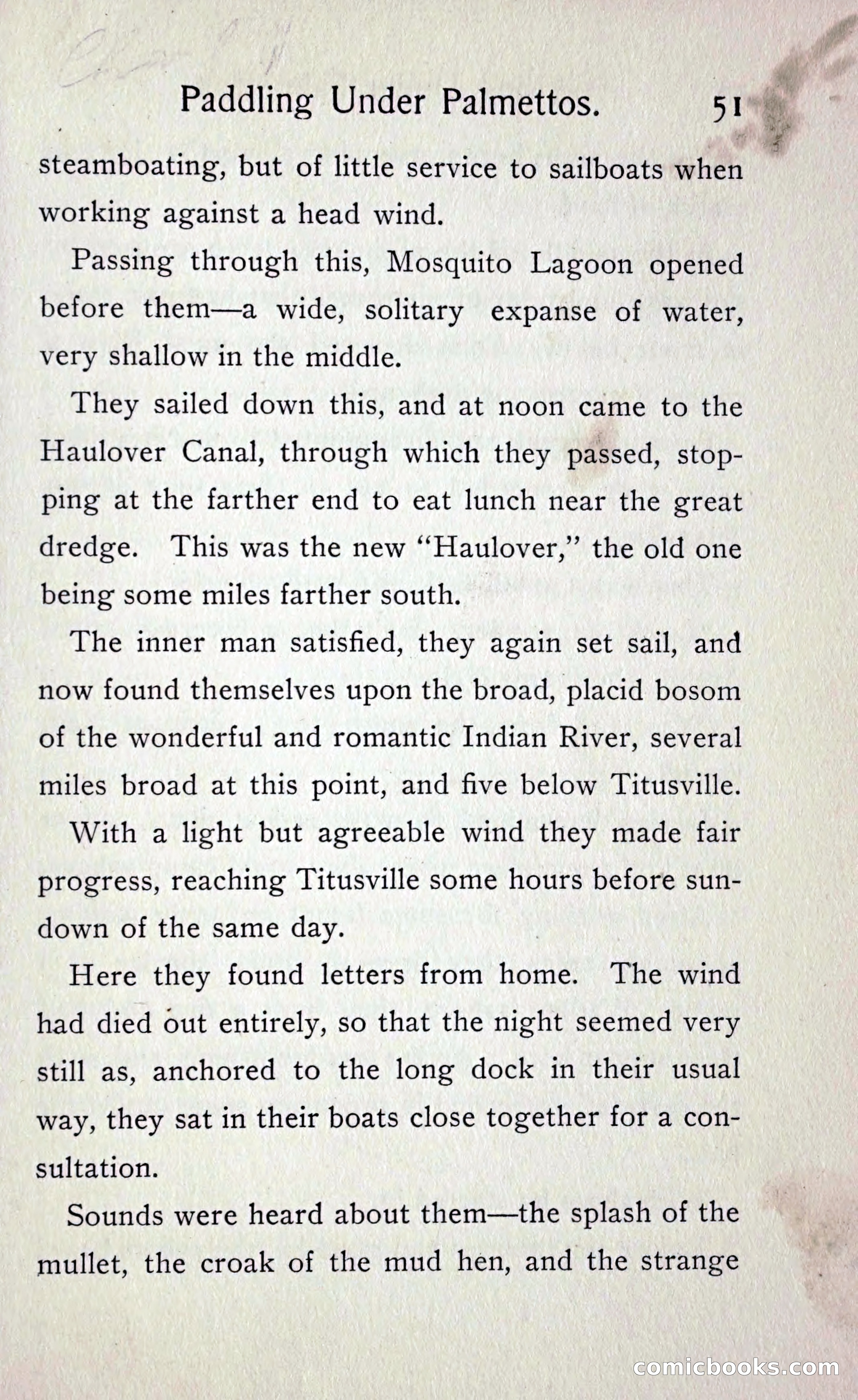 Paddling under Palmettos — page 56 of 299