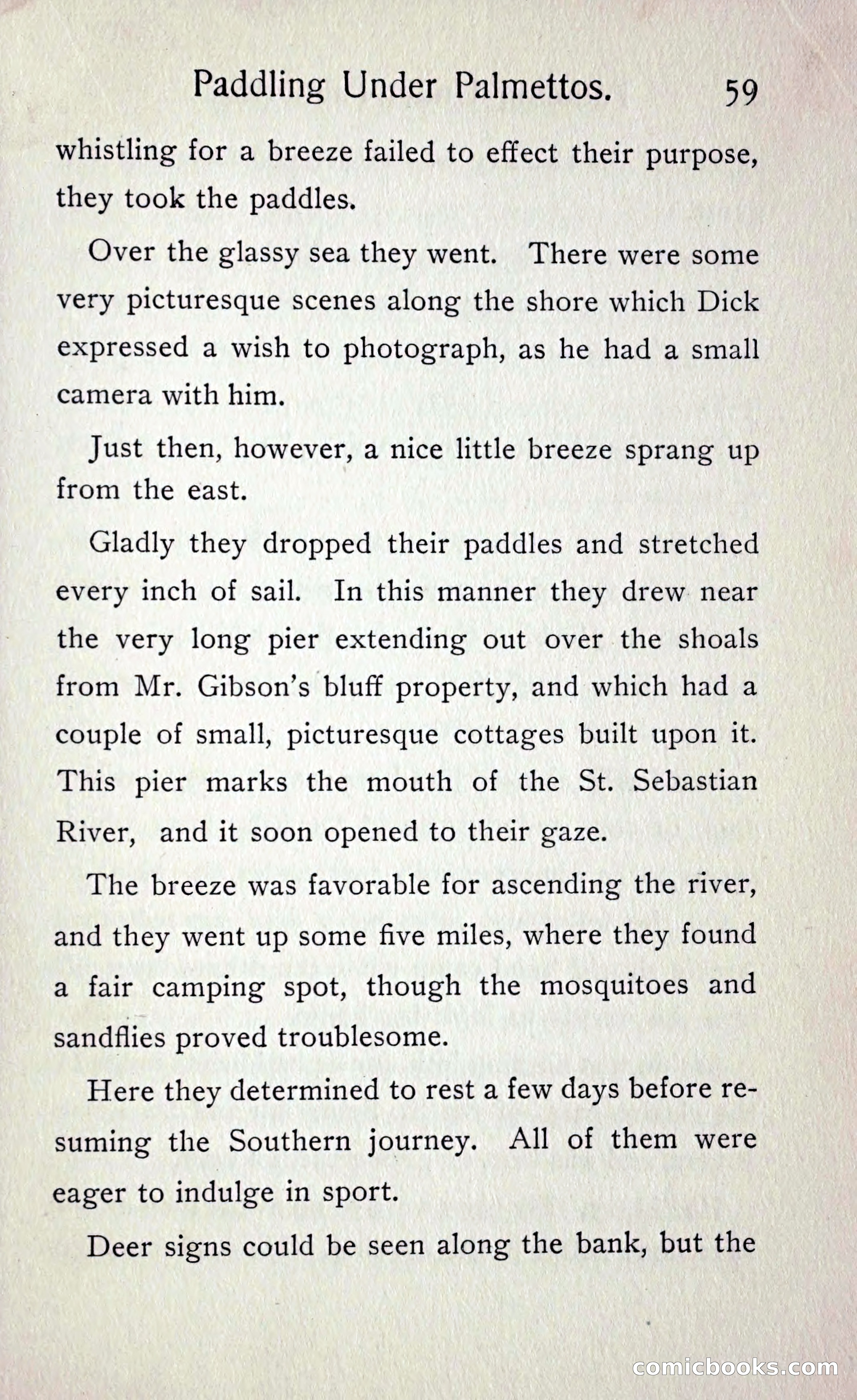 Paddling under Palmettos — page 64 of 299