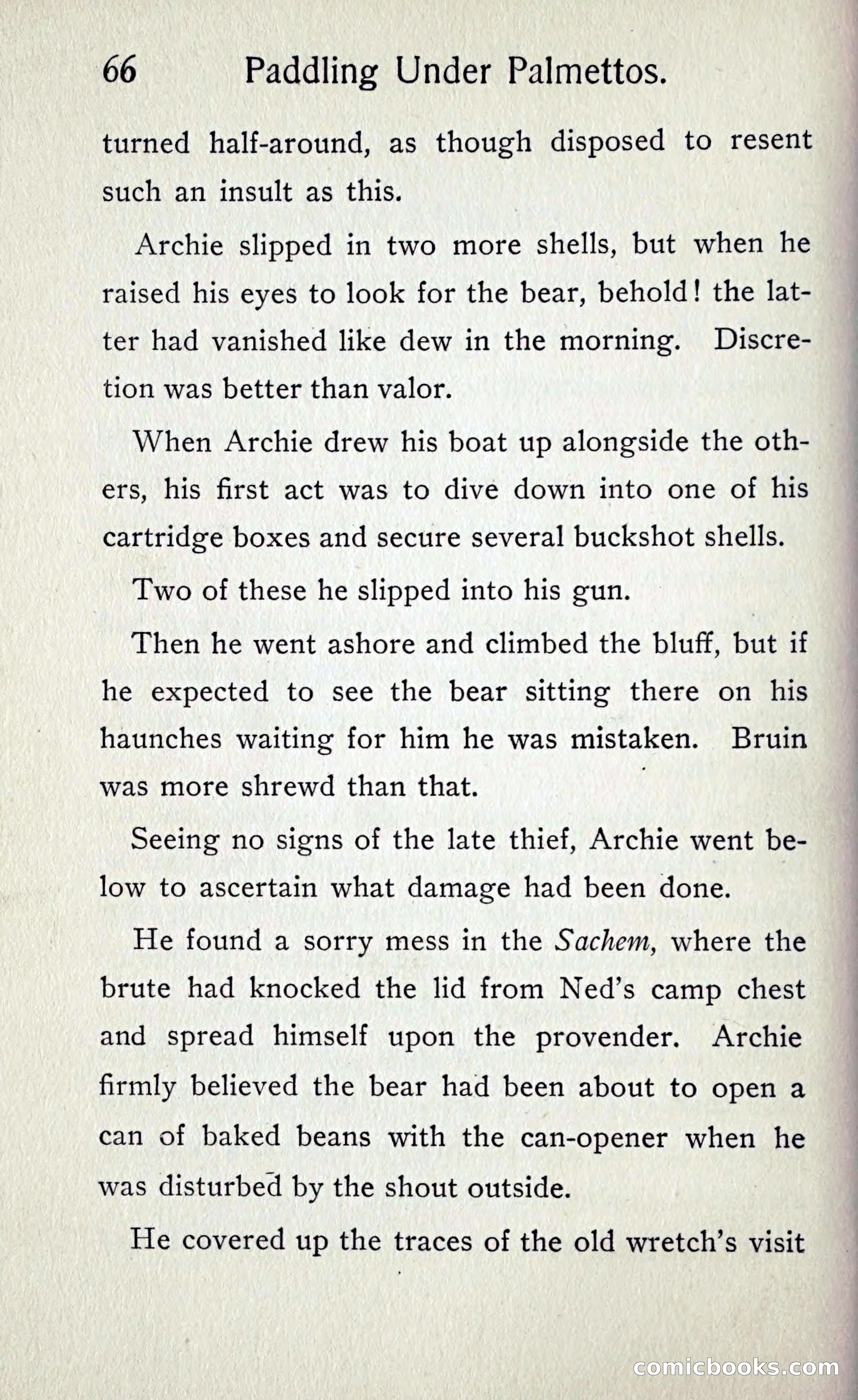 Paddling under Palmettos — page 73 of 299