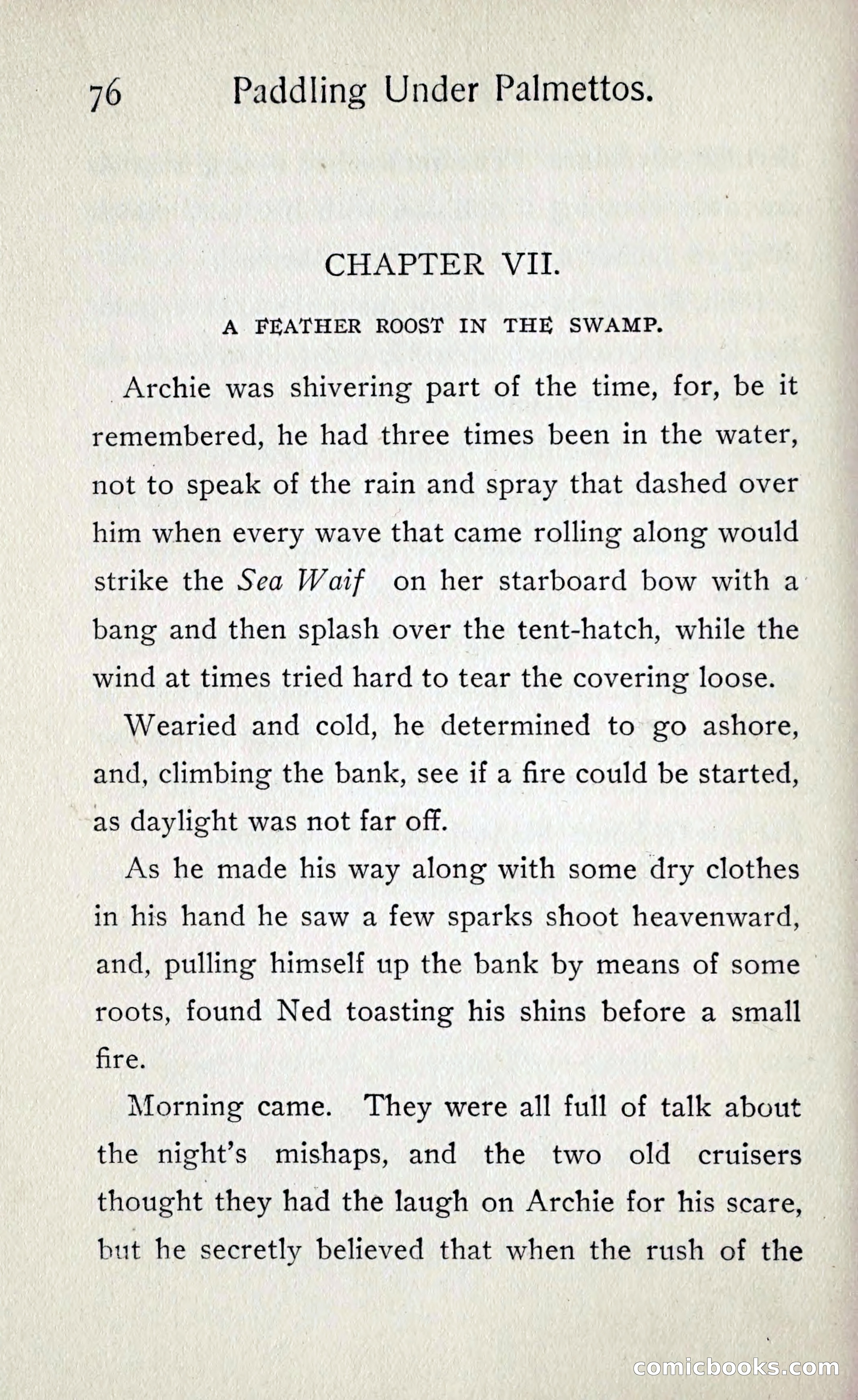 Paddling under Palmettos — page 83 of 299