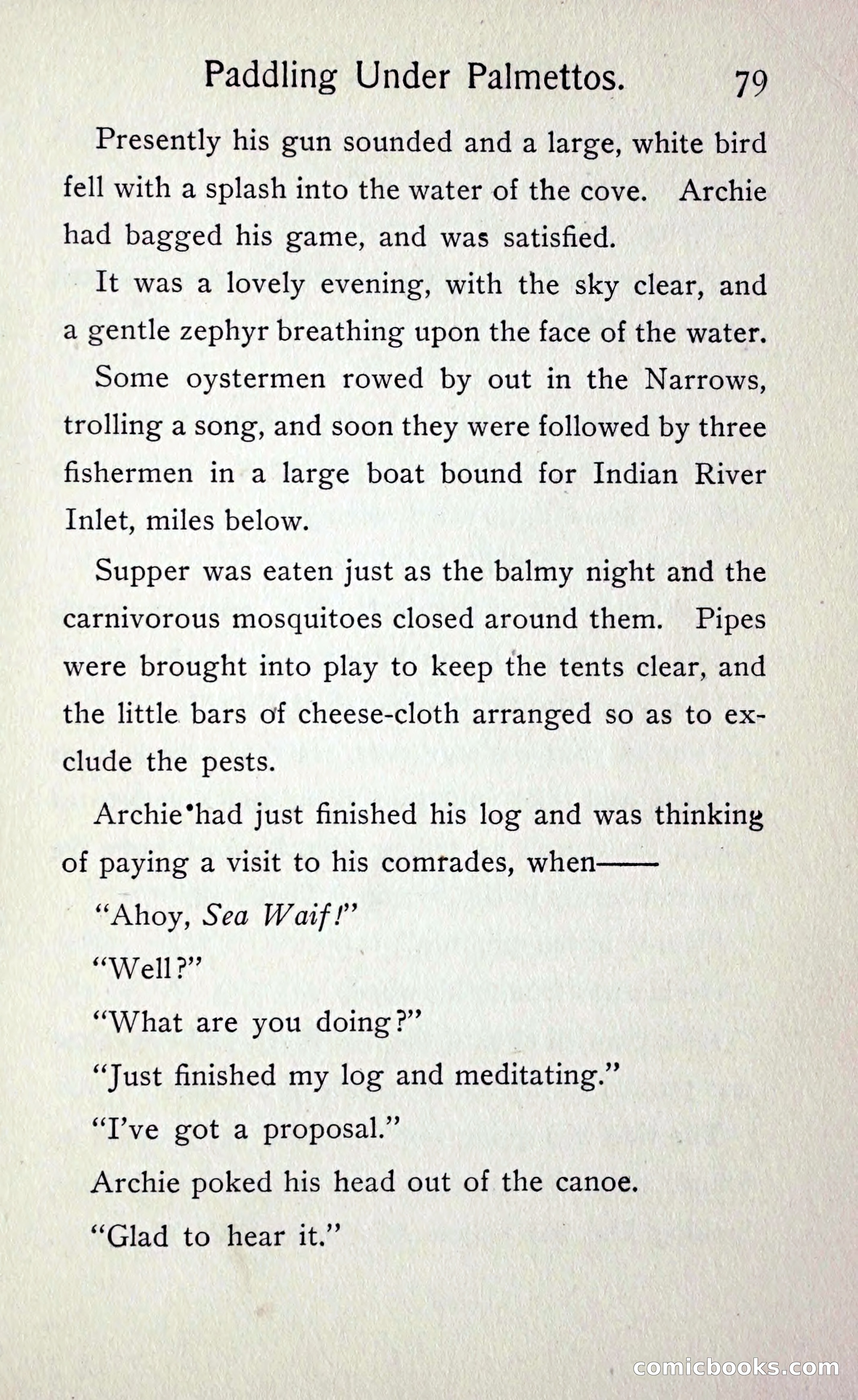 Paddling under Palmettos — page 86 of 299