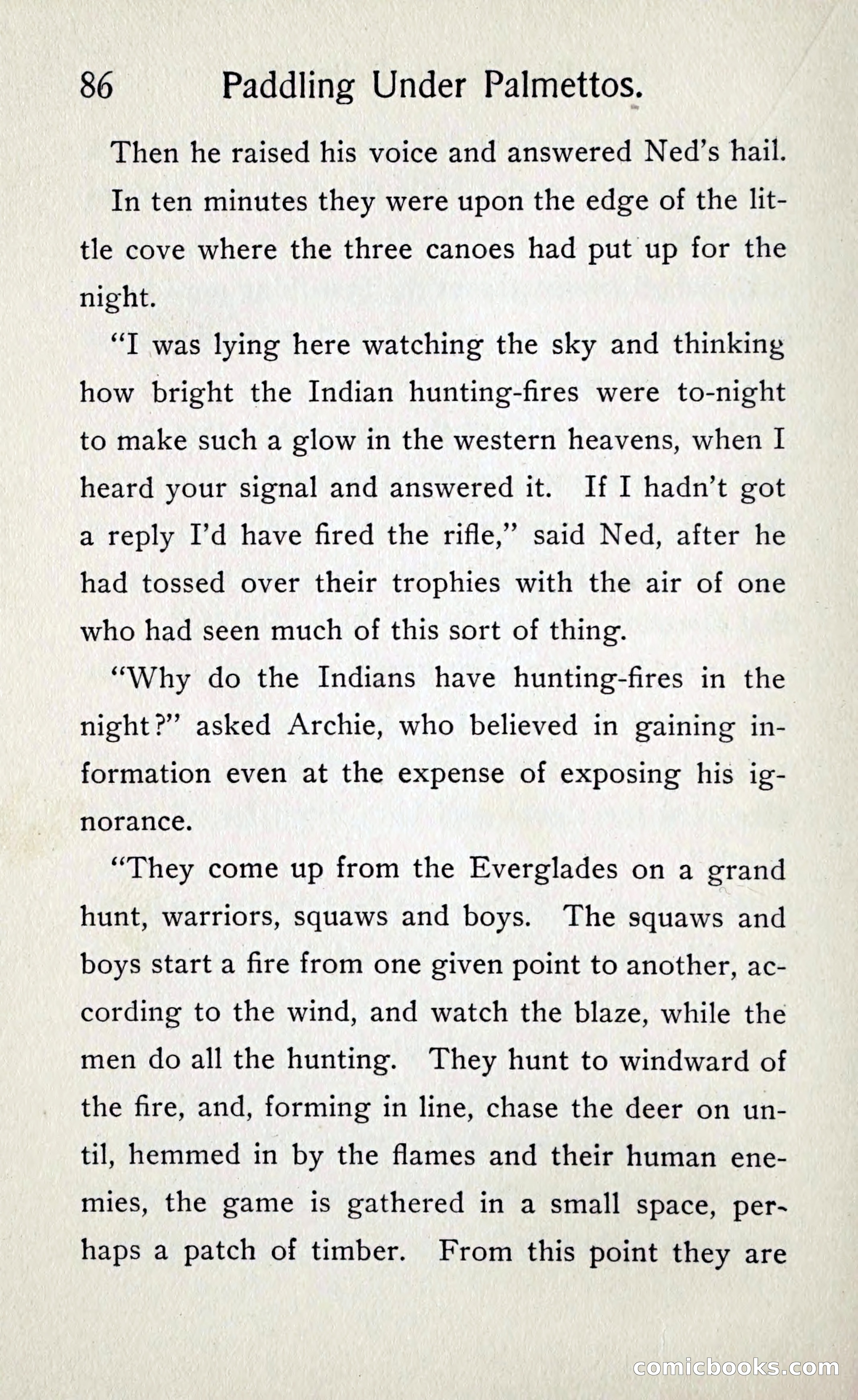 Paddling under Palmettos — page 93 of 299