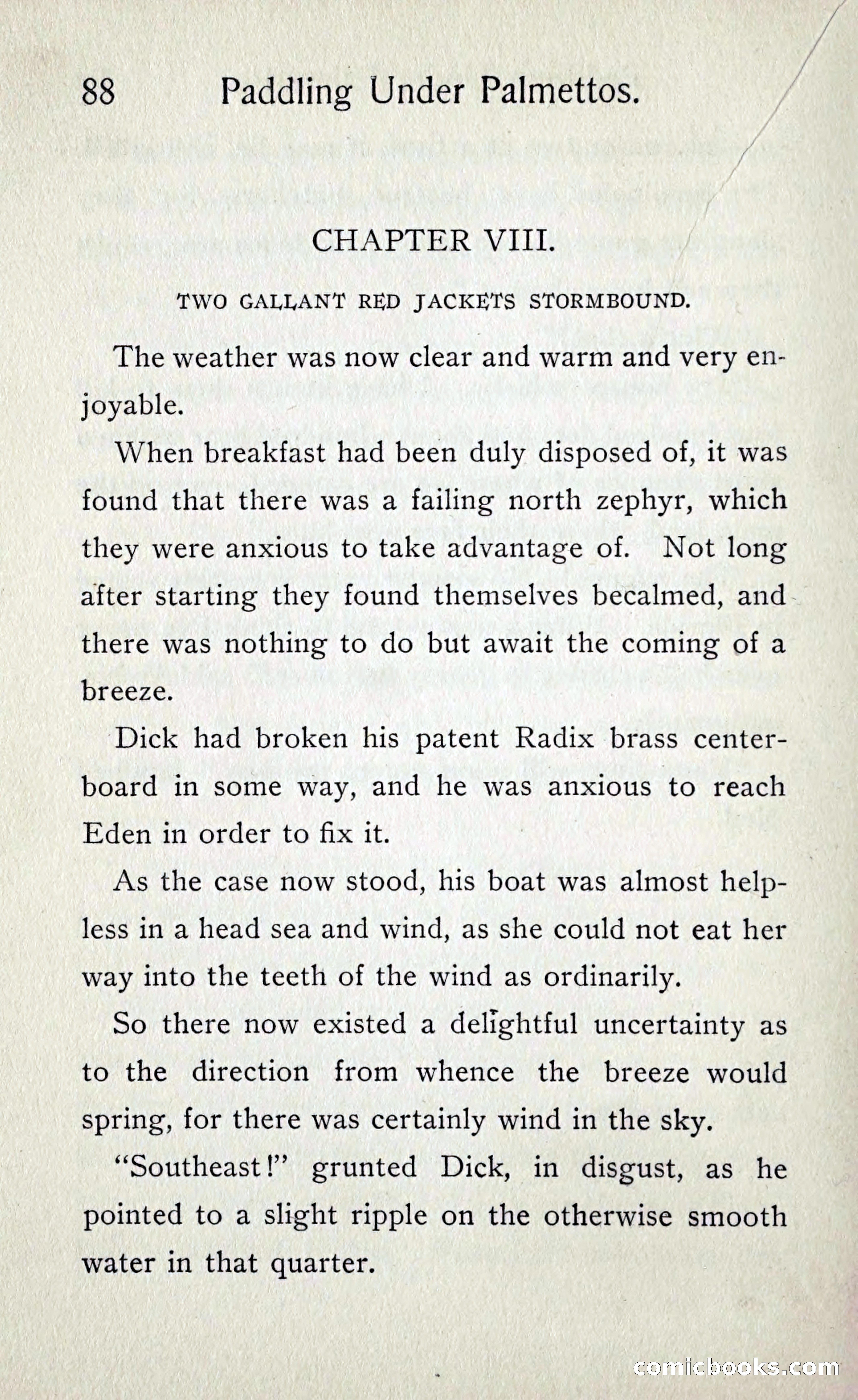 Paddling under Palmettos — page 95 of 299