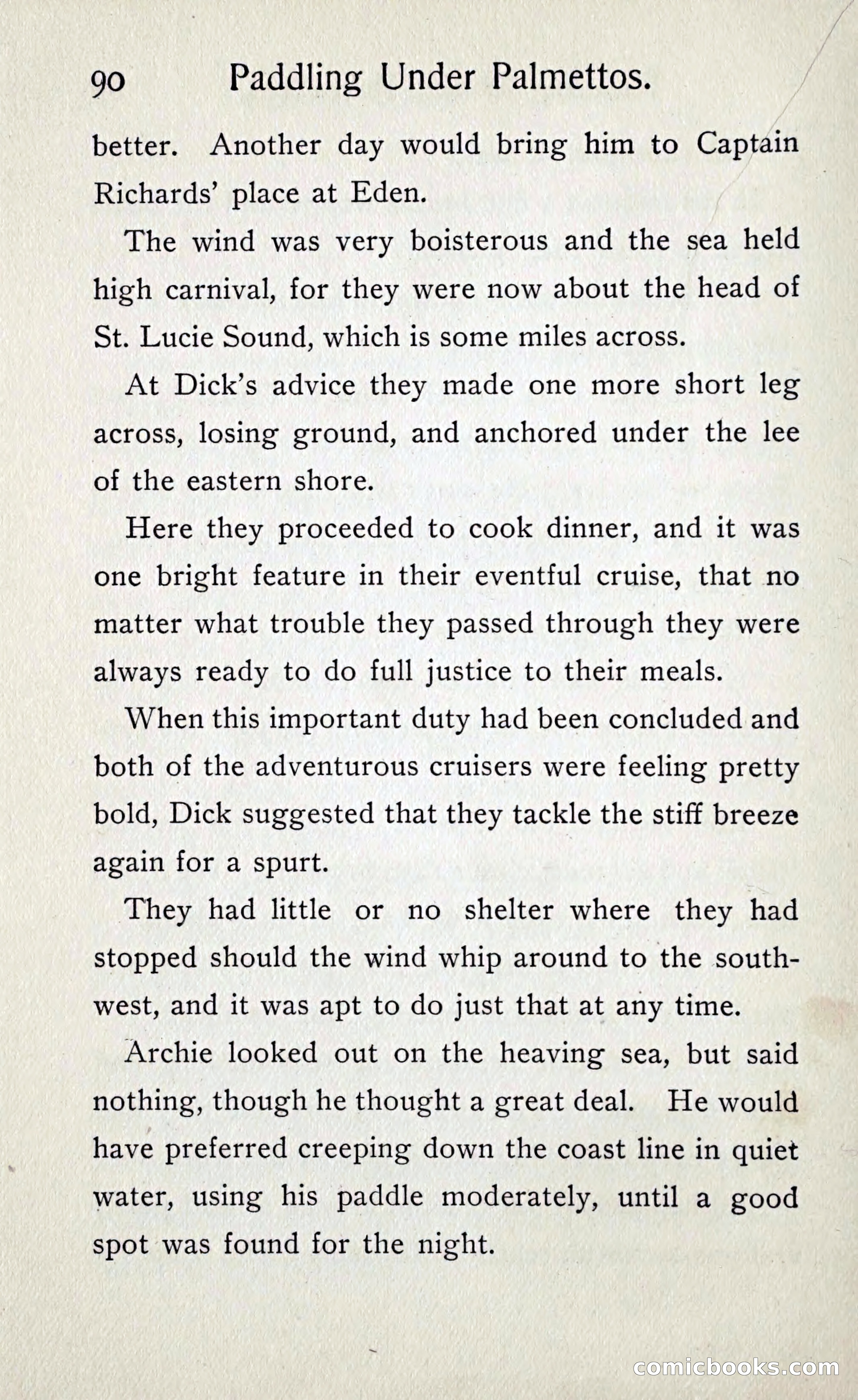Paddling under Palmettos — page 97 of 299