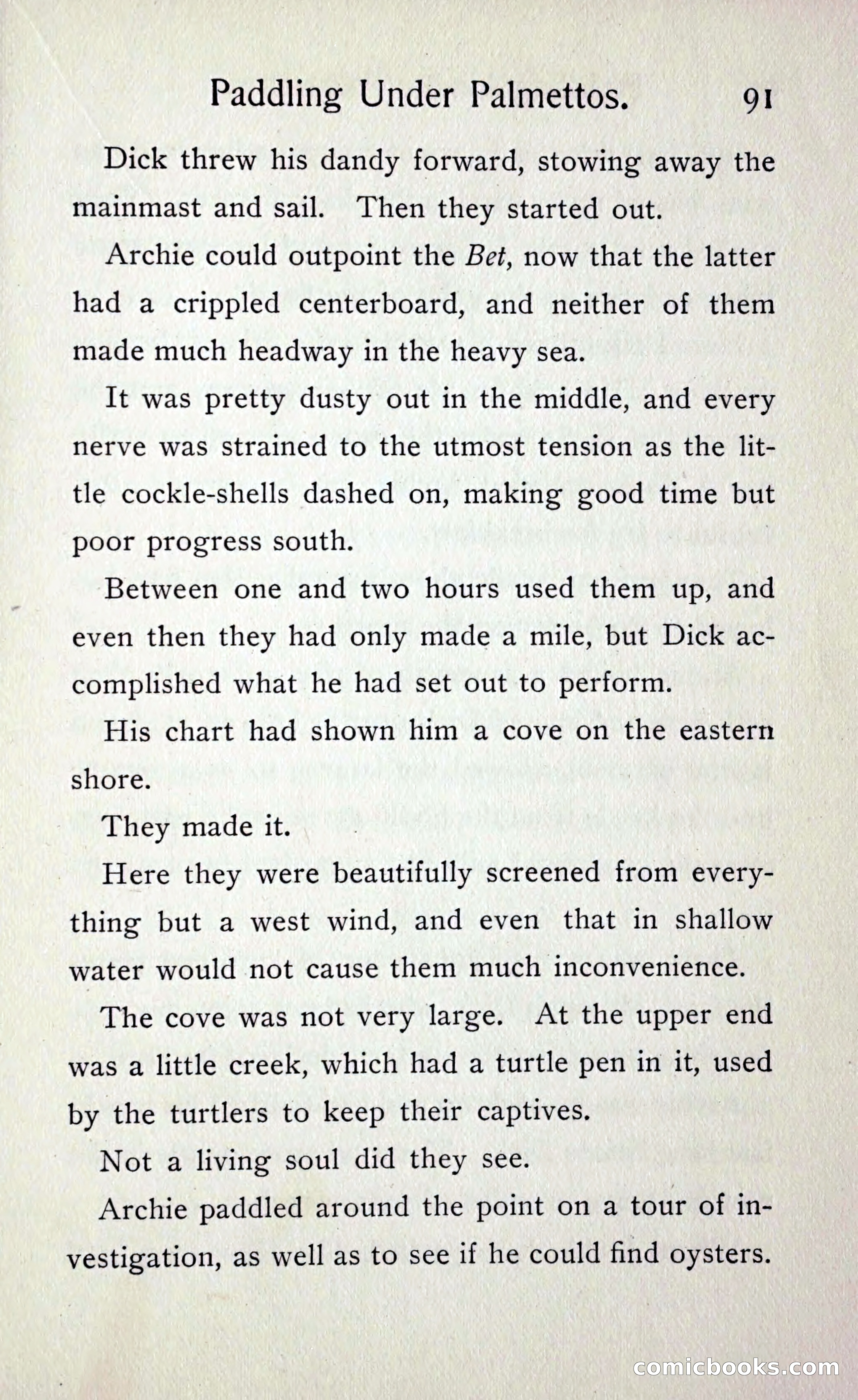 Paddling under Palmettos — page 98 of 299