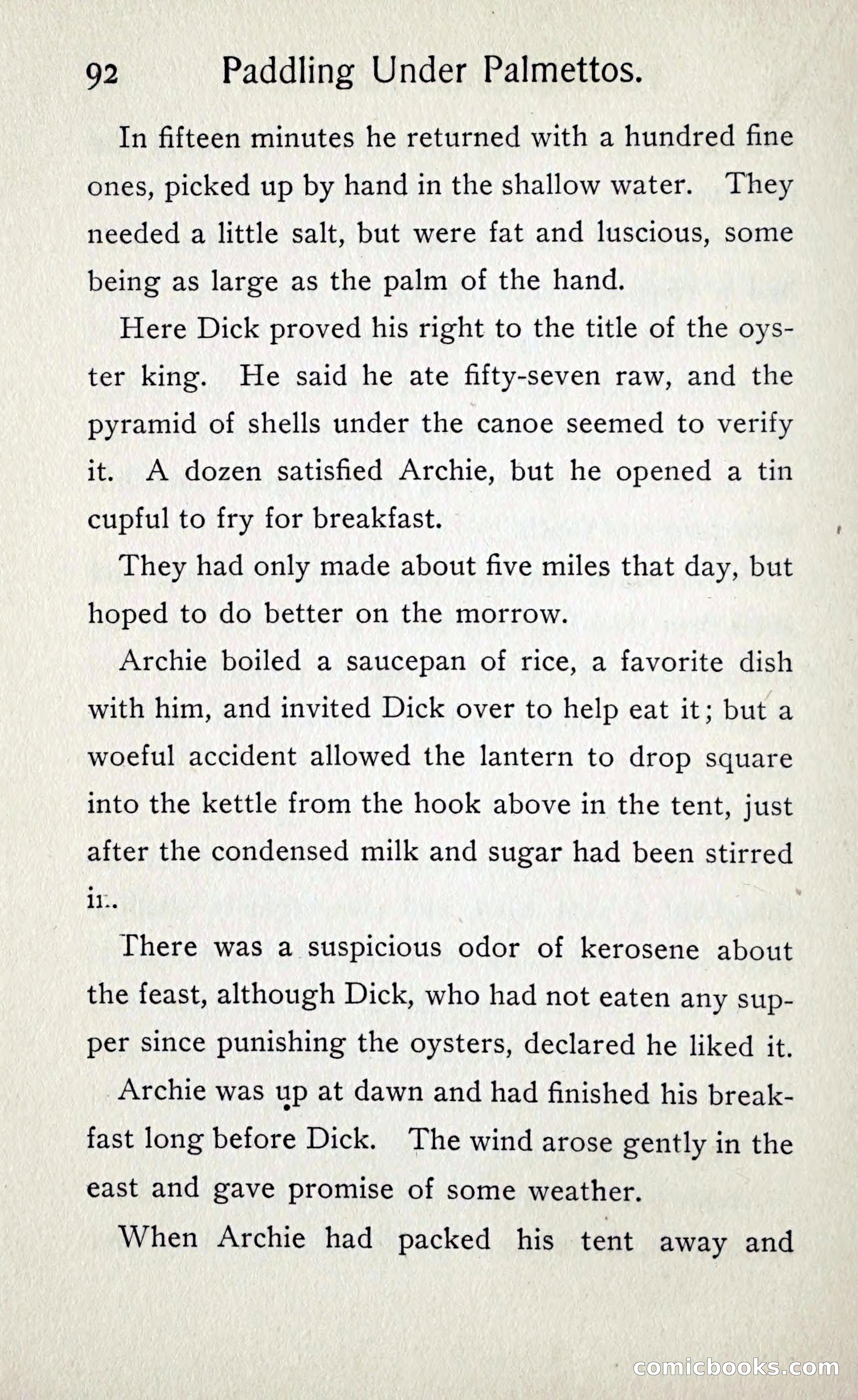 Paddling under Palmettos — page 99 of 299