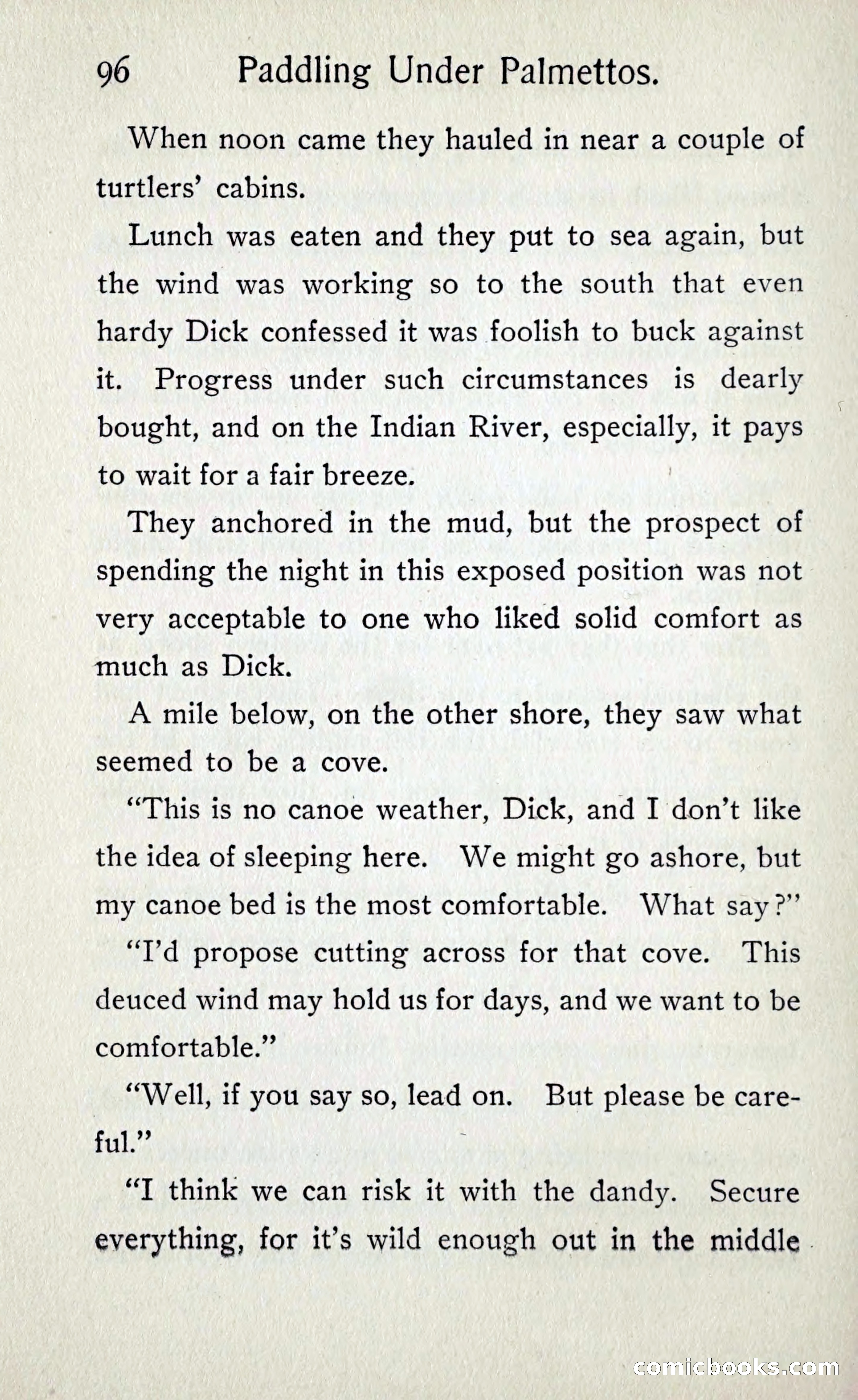 Paddling under Palmettos — page 103 of 299
