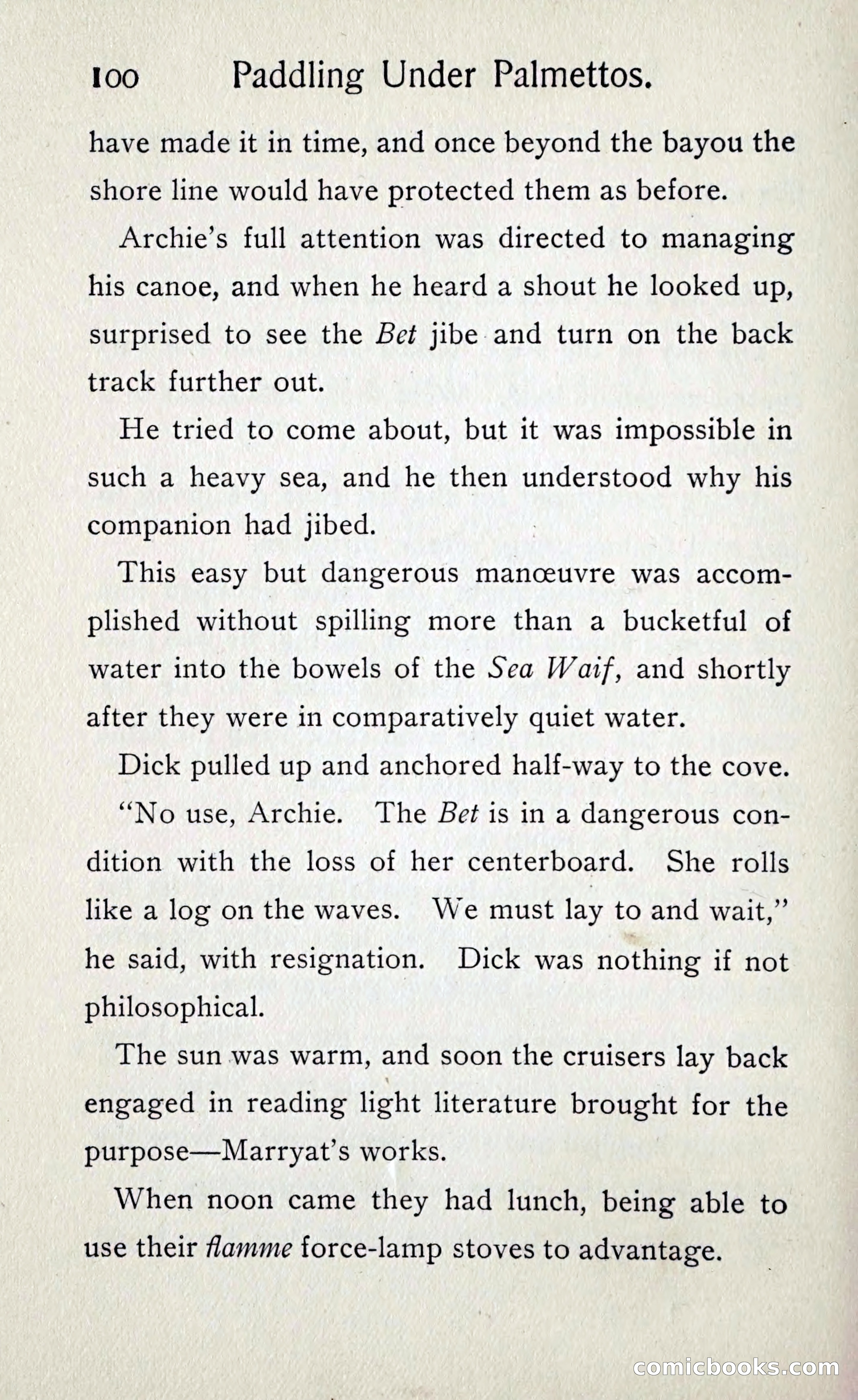 Paddling under Palmettos — page 107 of 299
