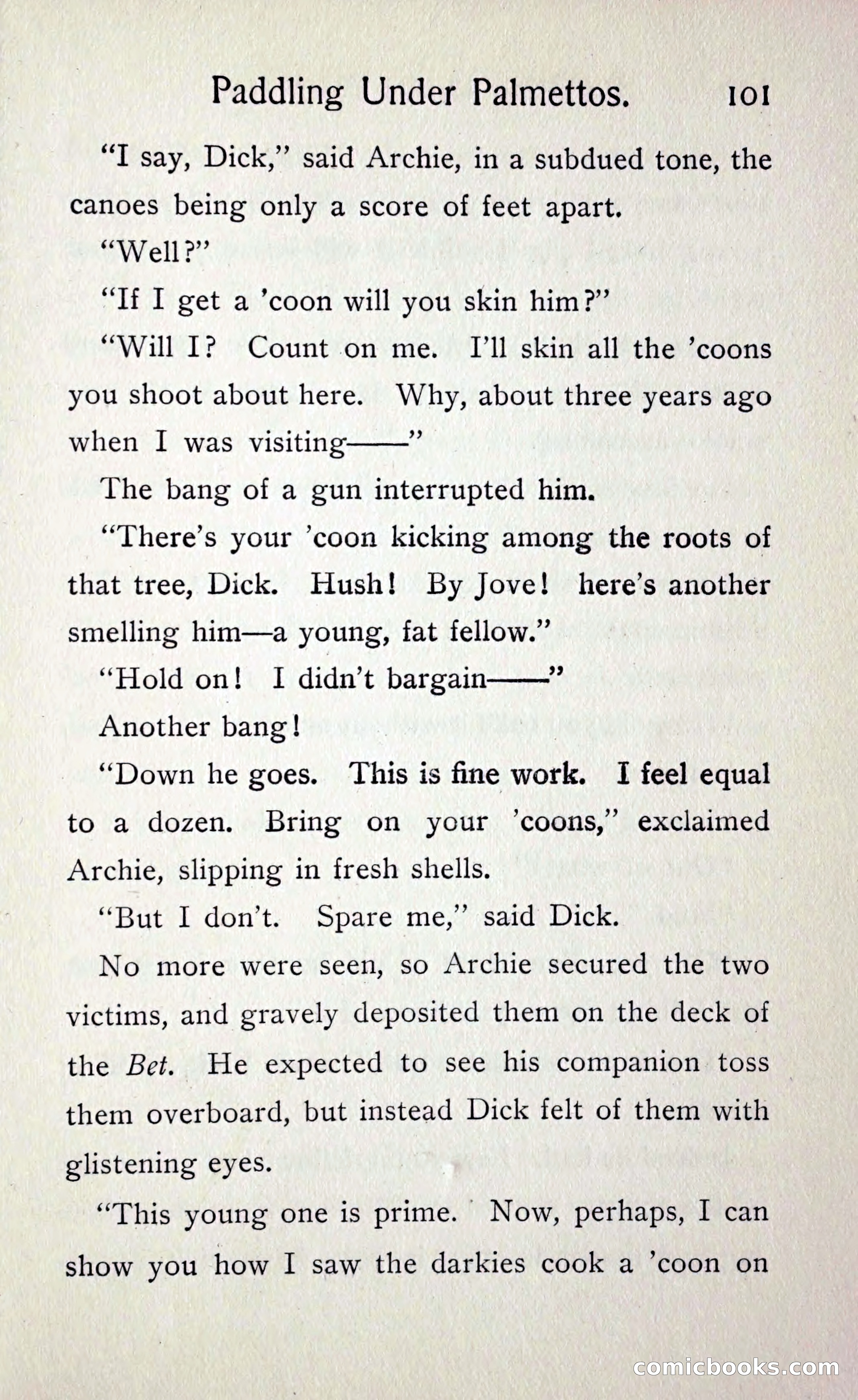 Paddling under Palmettos — page 108 of 299